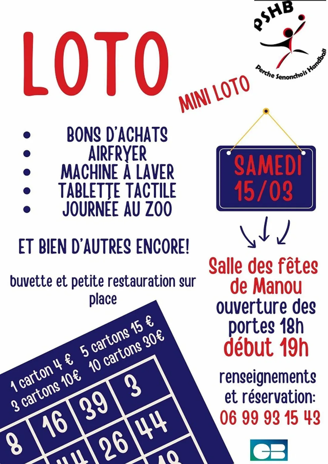 MANOU - Loto du PSHB