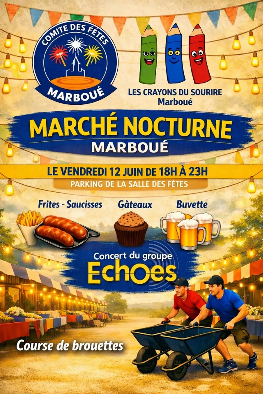 MARBOUÉ - Marché nocturne