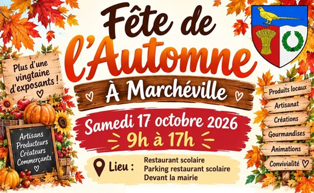 MARCHÉVILLE - Fête de l'automne : marché de producteurs locaux