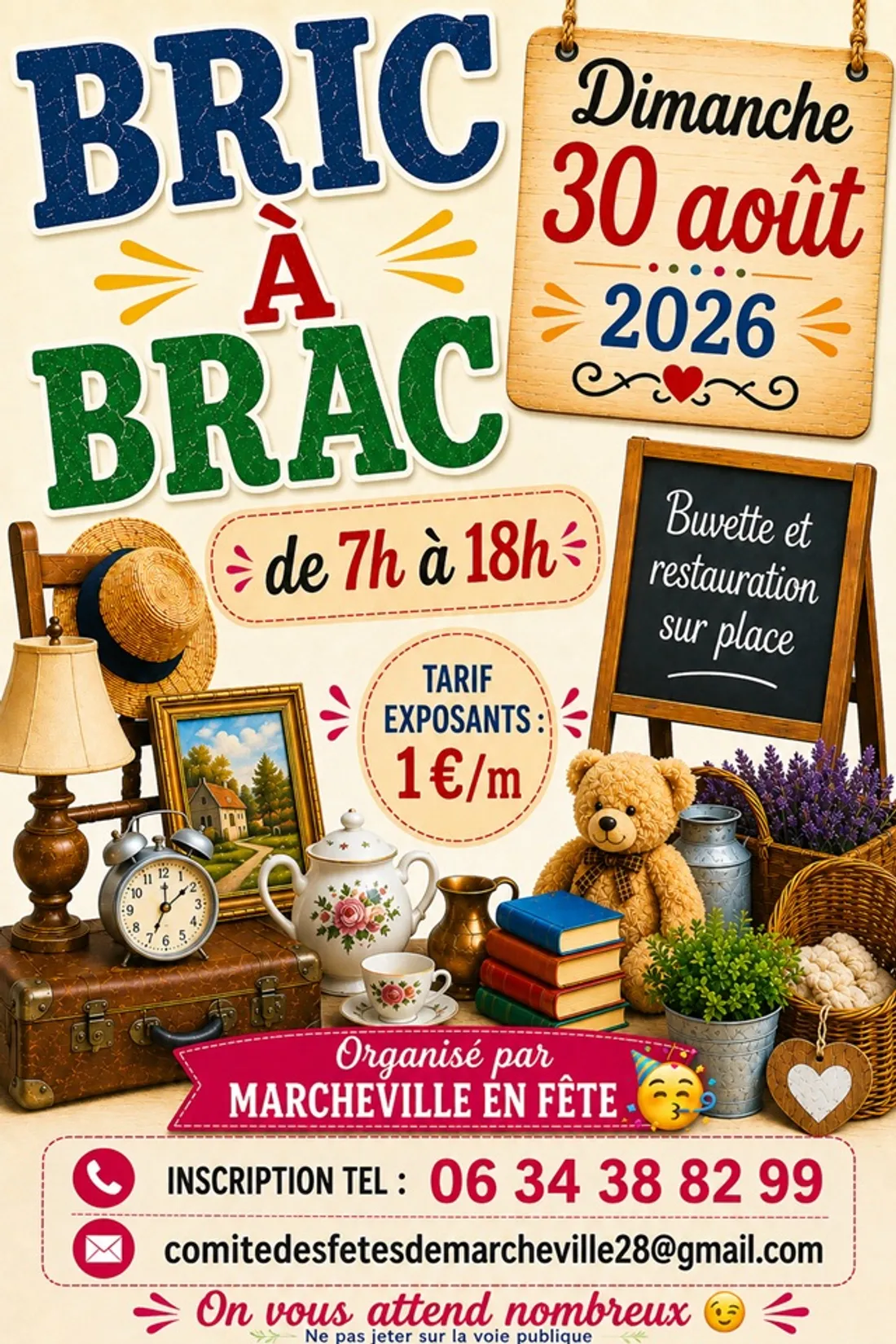 MARCHÉVILLE - Bric-à-brac de Marchéville en fête