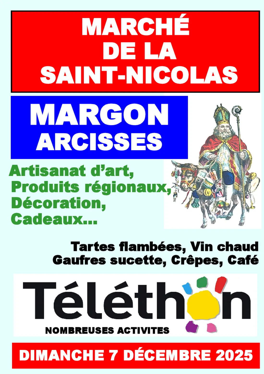 MARGON - Marché de la Saint Nicolas