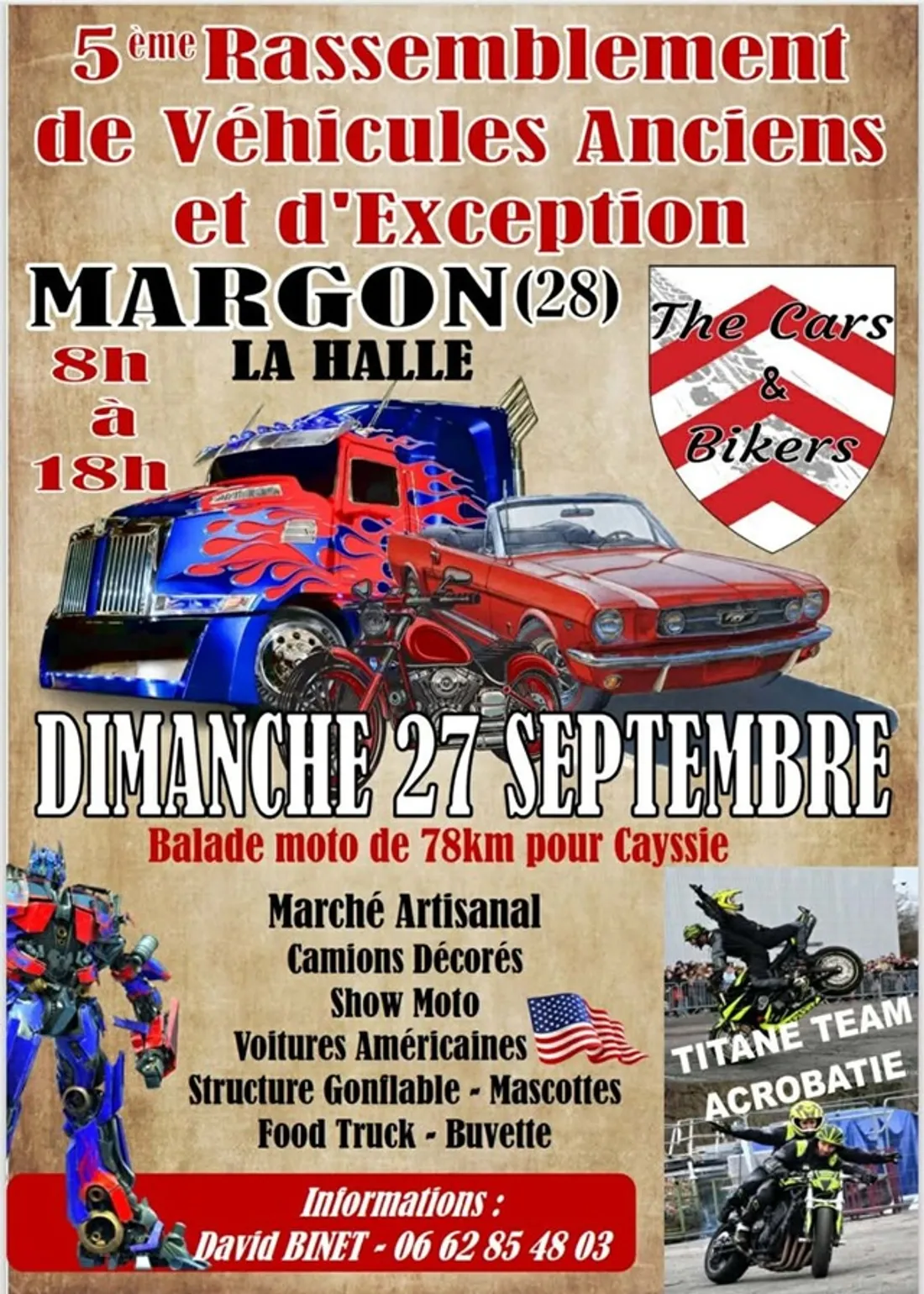 MARGON - 5e Rassemblement de véhicules anciens et d'exception