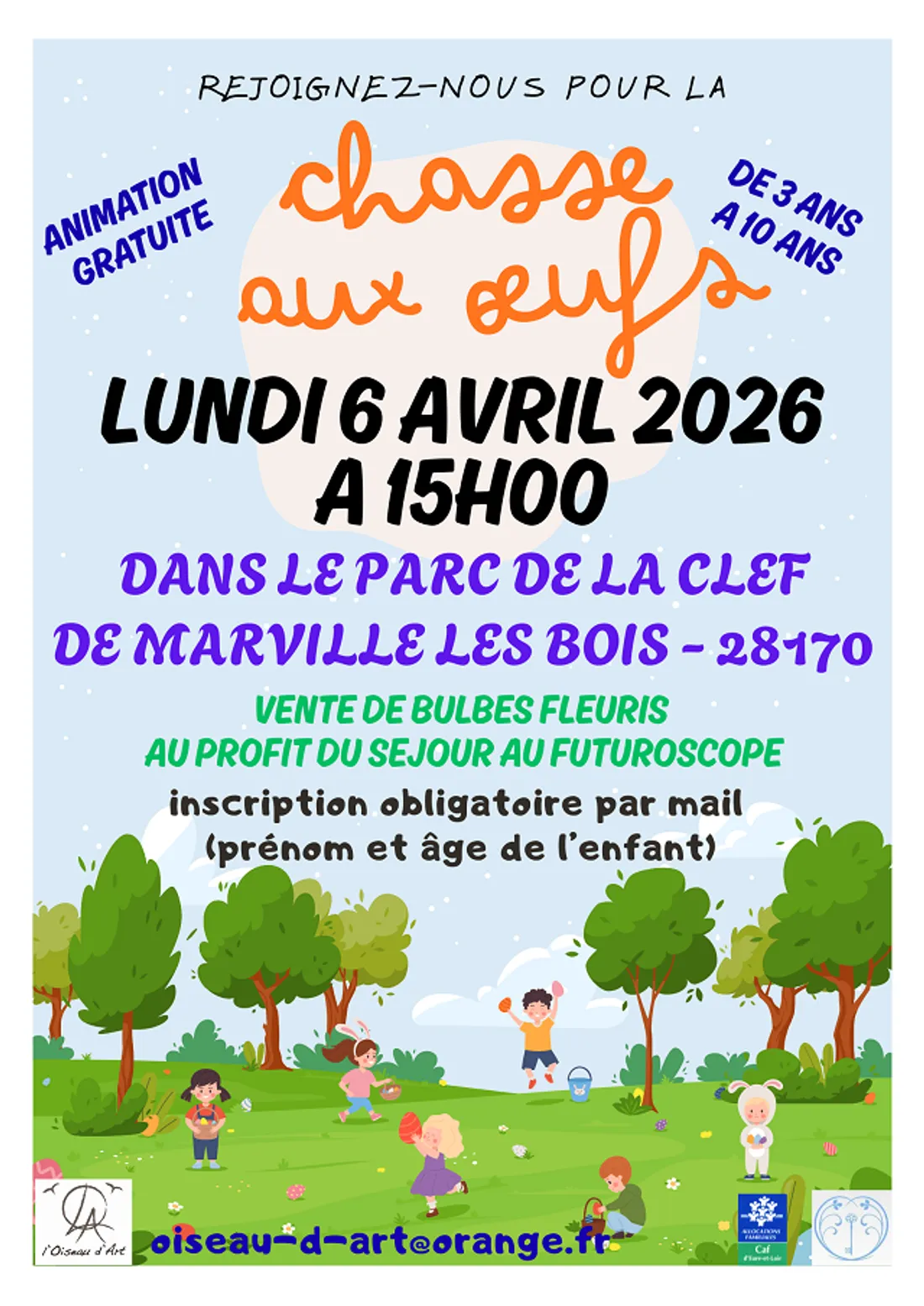 SAINT-SAUVEUR-MARVILLE - Chasse aux œufs de l'Oiseau d'Art