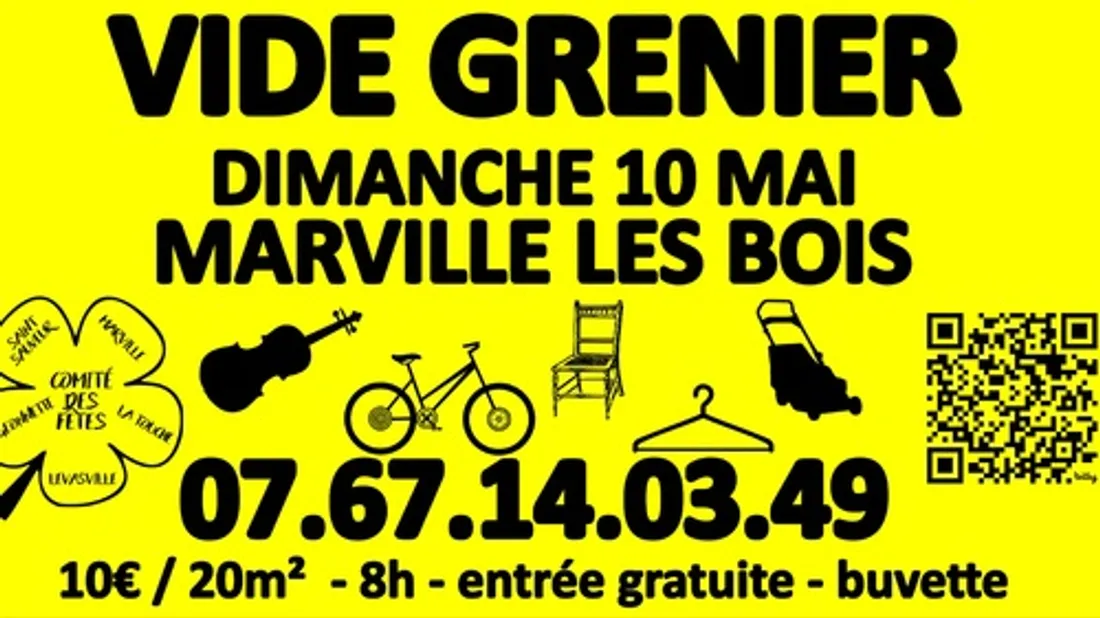 SAINT-SAUVEUR-MARVILLE - Vide-greniers du comité des fêtes