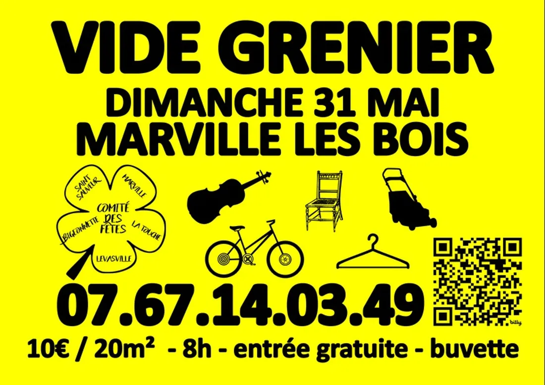 SAINT-SAUVEUR-MARVILLE - Vide-greniers du comité des fêtes