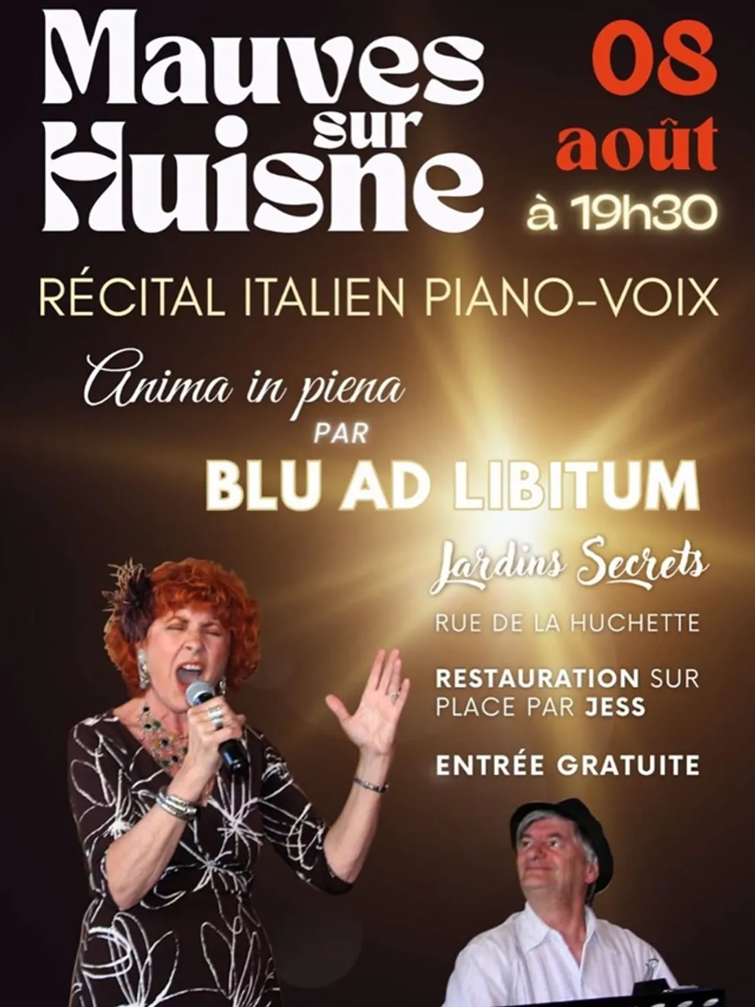 MAUVES-SUR-HUISNE (61) - Récital italien piano-voix