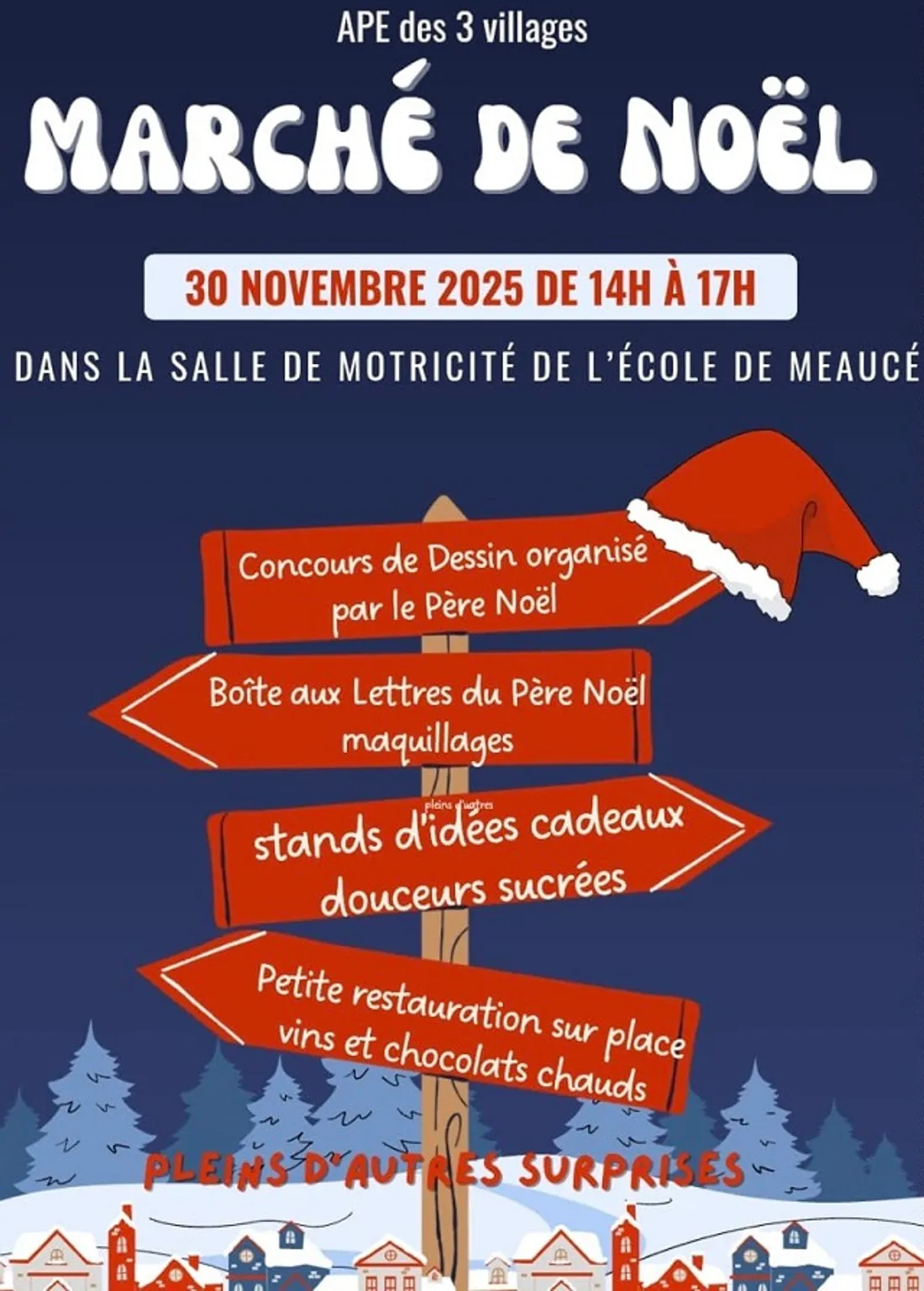 MEAUCÉ - Marché de Noël