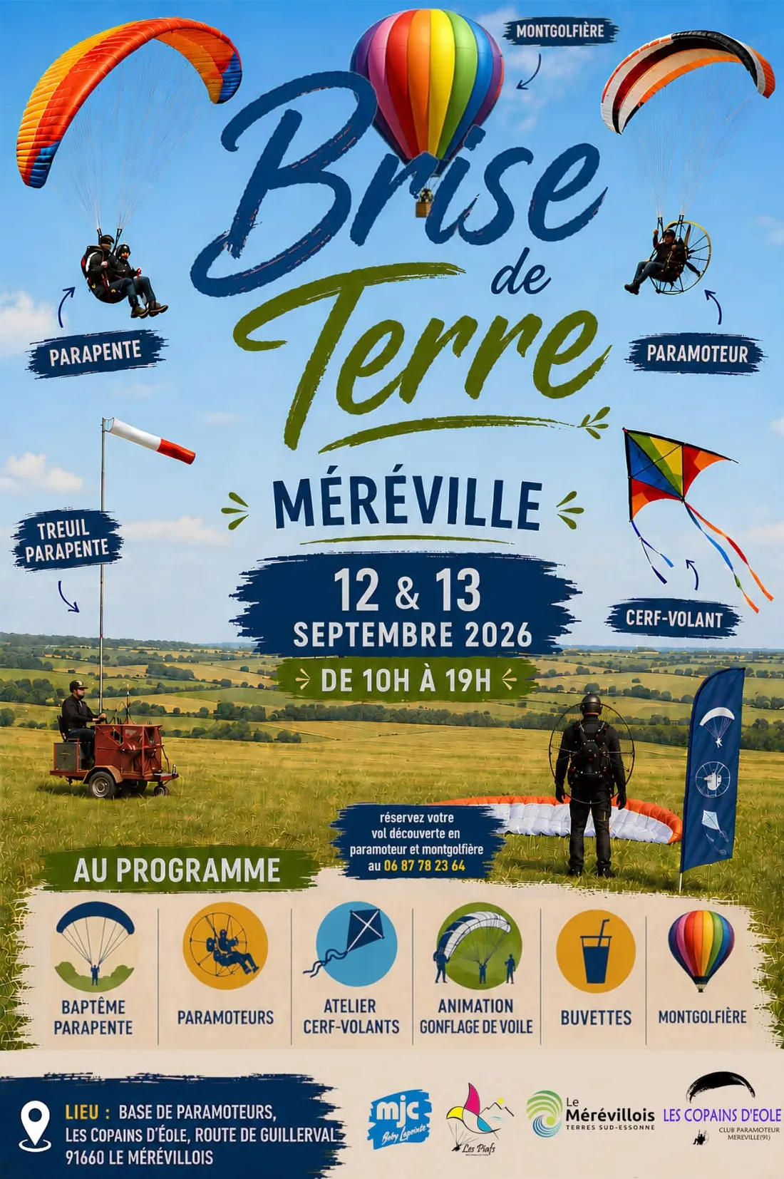 MÉRÉVILLE (91) - Brise de Terre