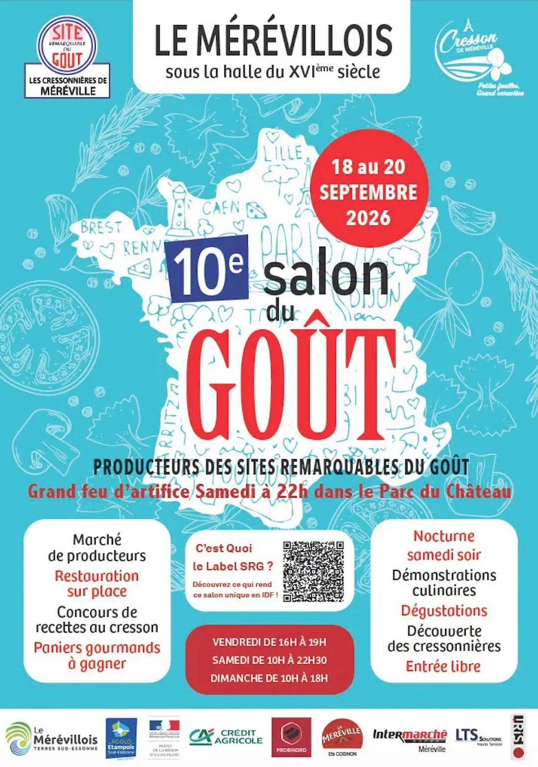 MÉRÉVILLE (91) - 10e salon du goût