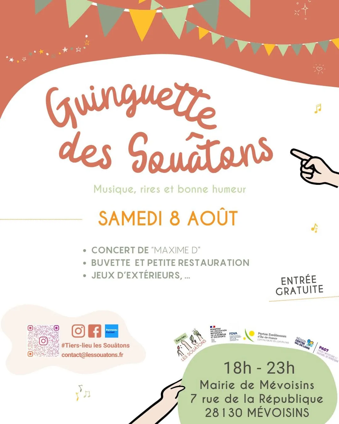 MÉVOISINS - Guinguette des Souâtons : Maxime D'