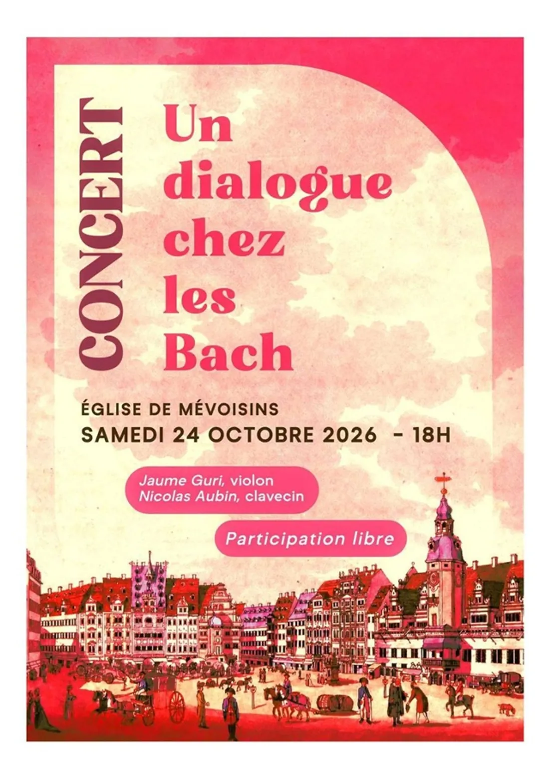 MÉVOISINS - Concert : Un dialogue chez les Bach