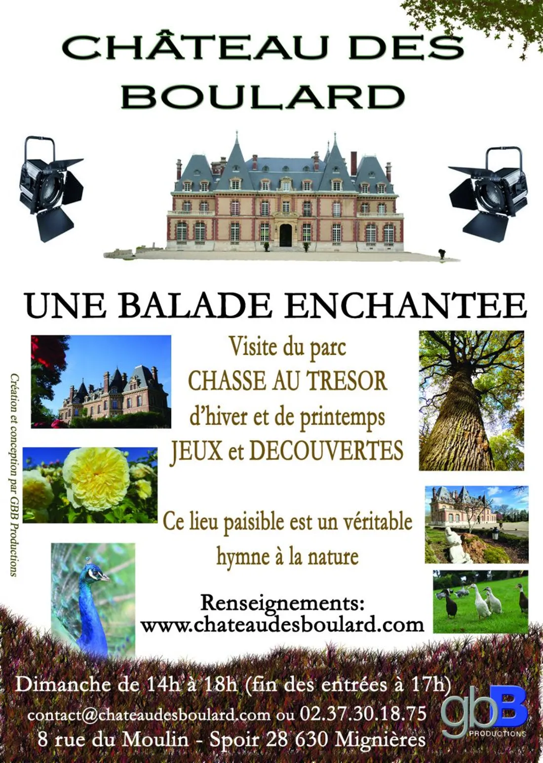 MIGNIÈRES - Balade enchantée au Château des Boulard