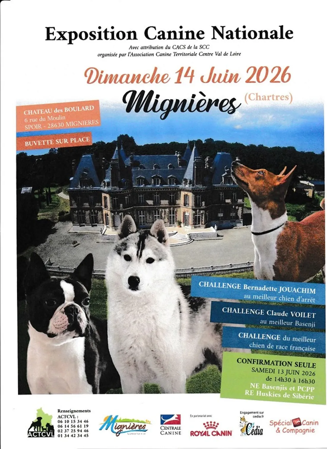 MIGNIÈRES - Exposition Canine Nationale