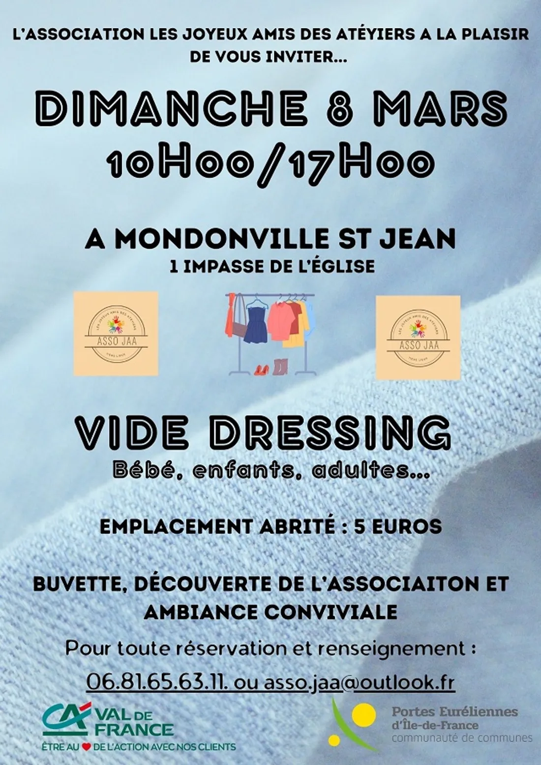 MONDONVILLE-SAINT-JEAN - Vide dressing