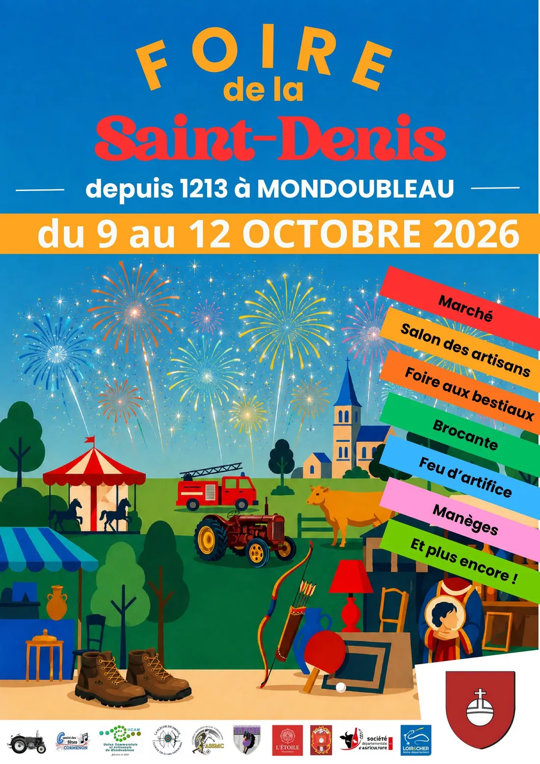MONDOUBLEAU (41) - Foire de la Saint-Denis