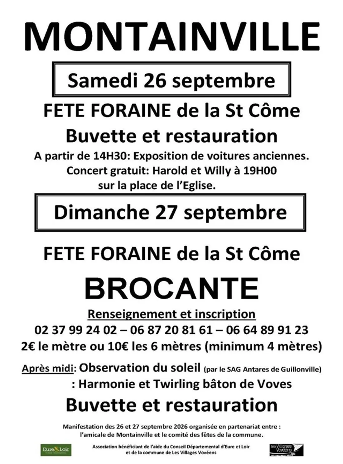 MONTAINVILLE - Fête de la Saint-Côme