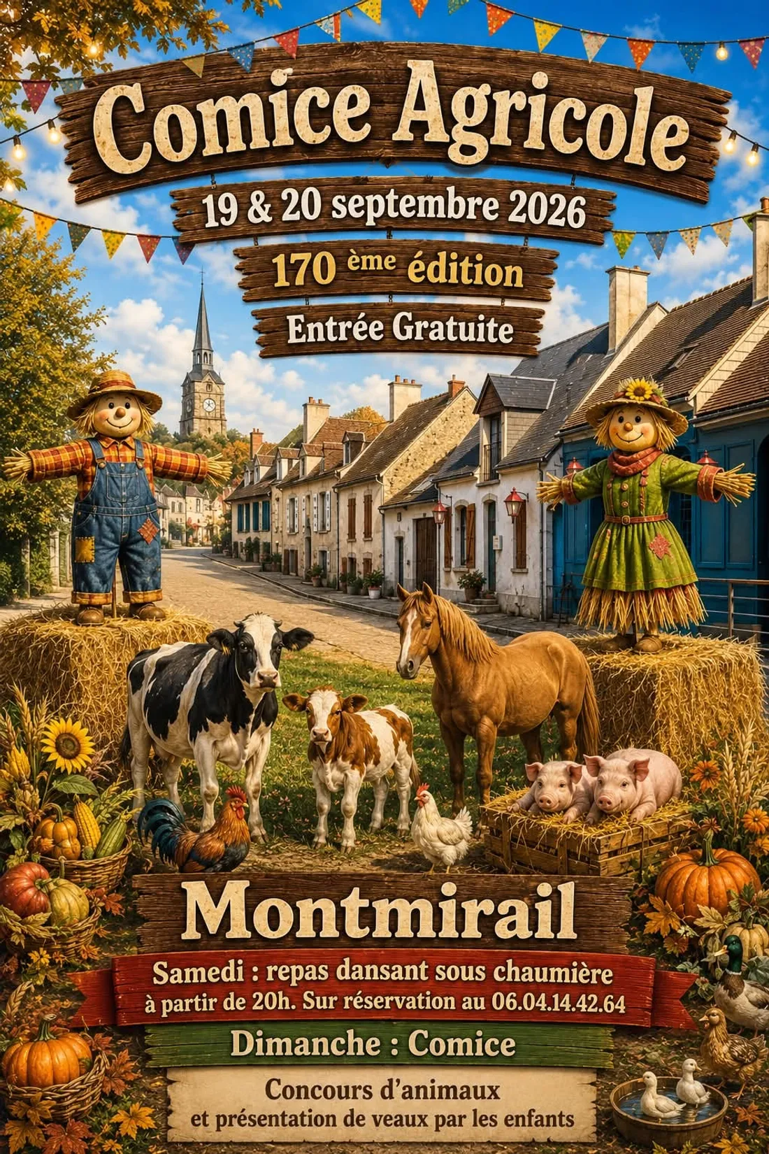 MONTMIRAIL (72) - comice agricole