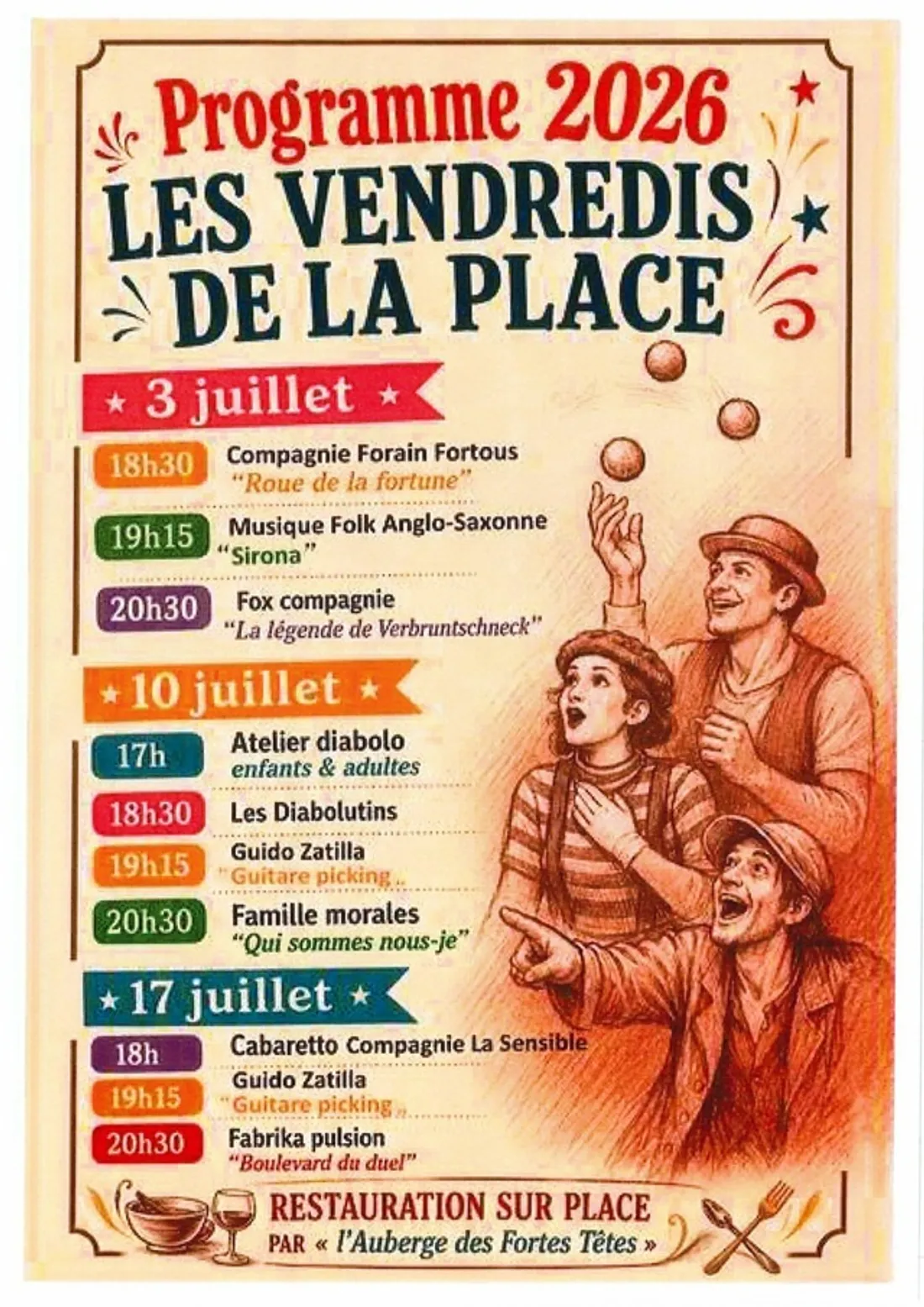 MONTOIRE-SUR-LE-LOIR (41) - Les vendredis de la Place