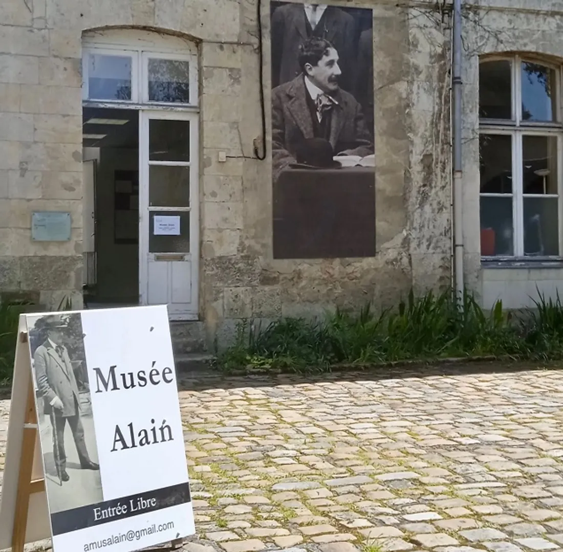 MORTAGNE-AU-PERCHE (61) - Visite du Musée Alain