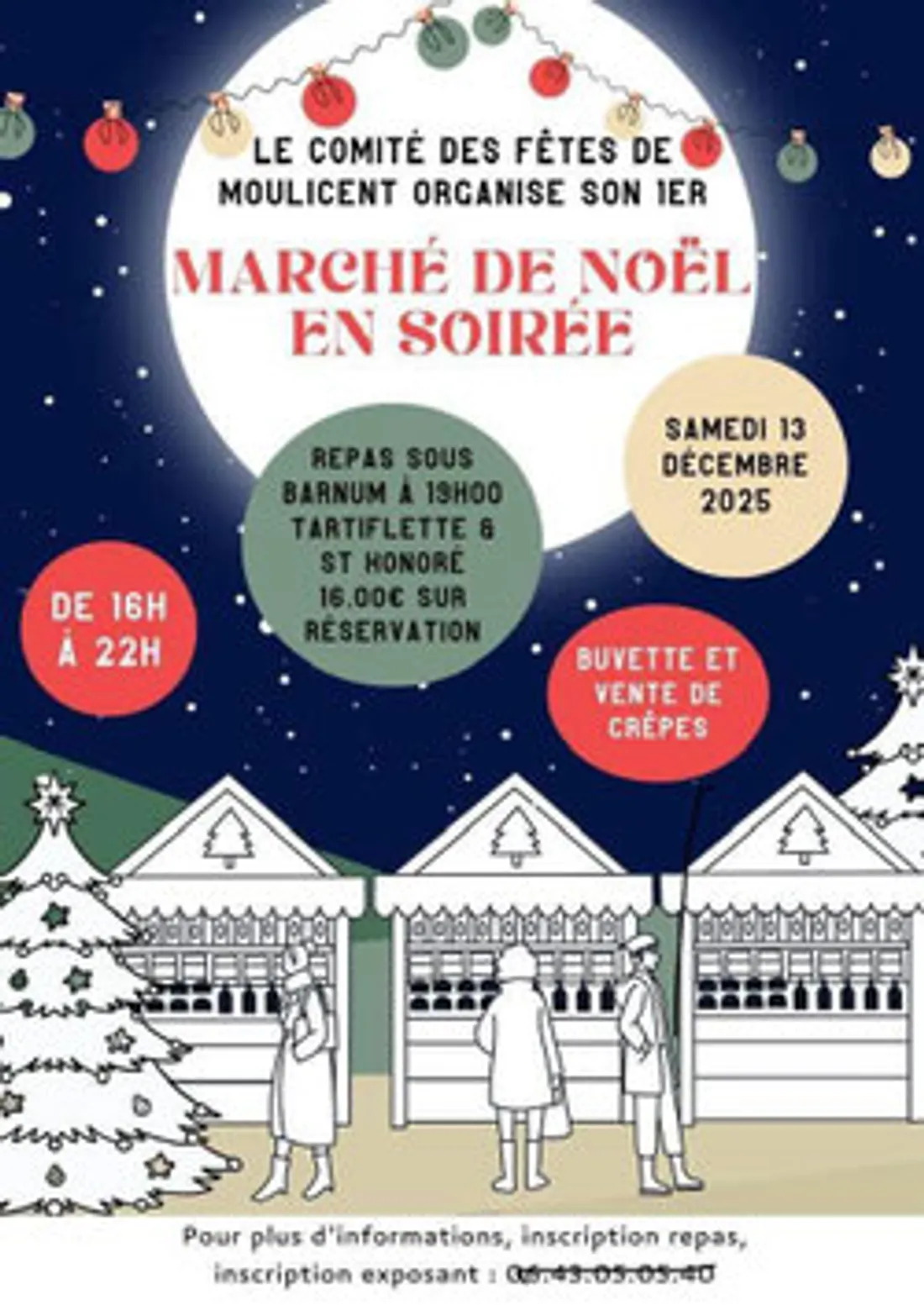 MOULICENT (61) - Marché de Noël