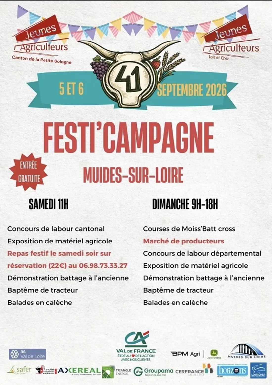 MUIDES-SUR-LOIRE (41) - Festi'Campagne