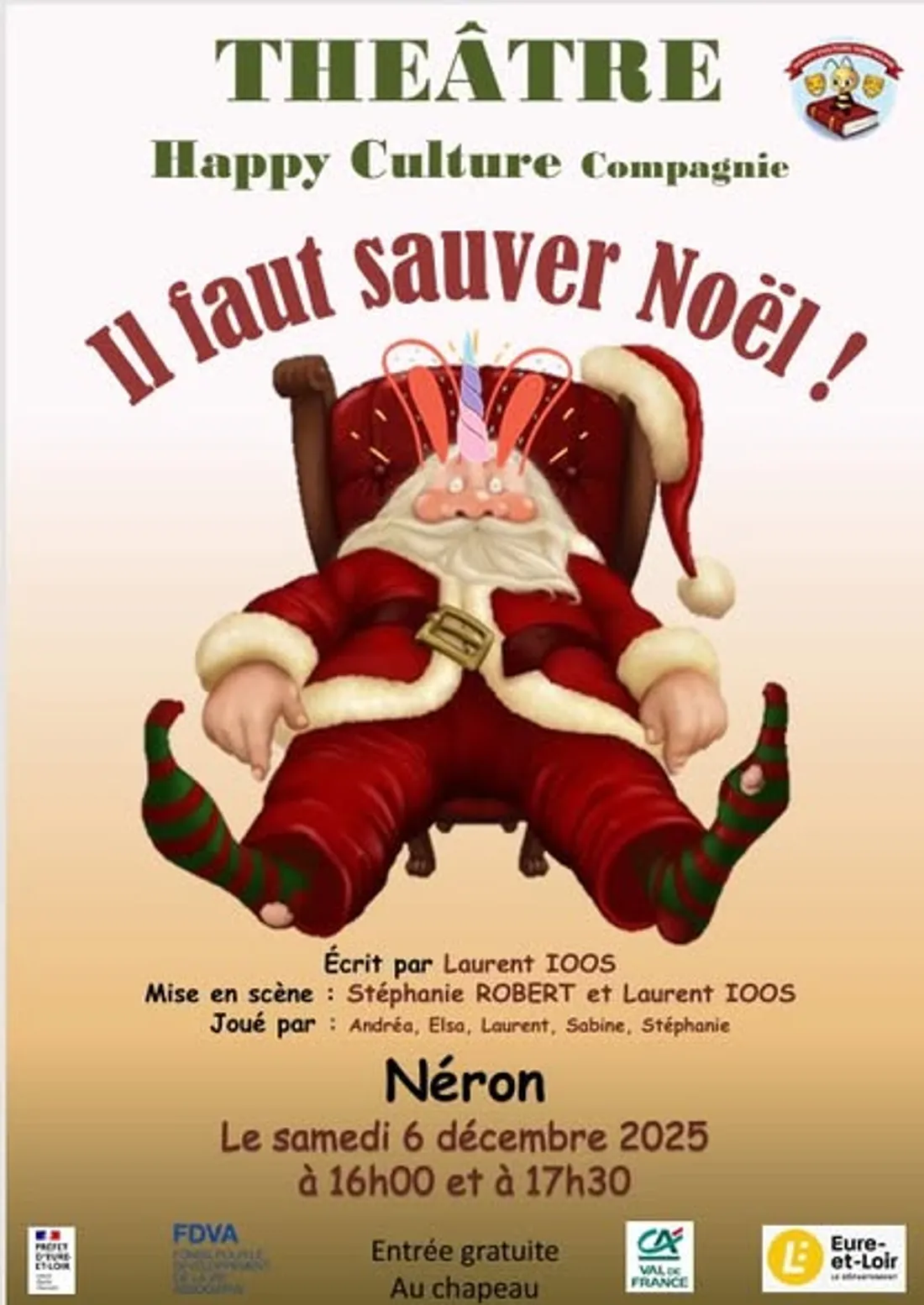 NÉRON - Théâtre : Il faut sauver Noël