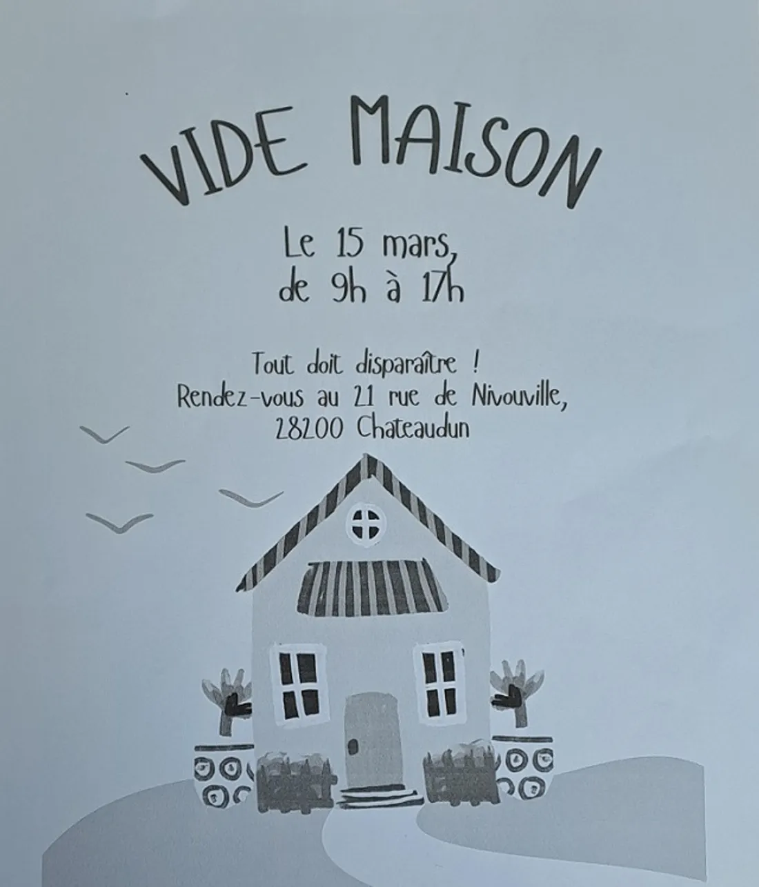CHÂTEAUDUN - Vide maison