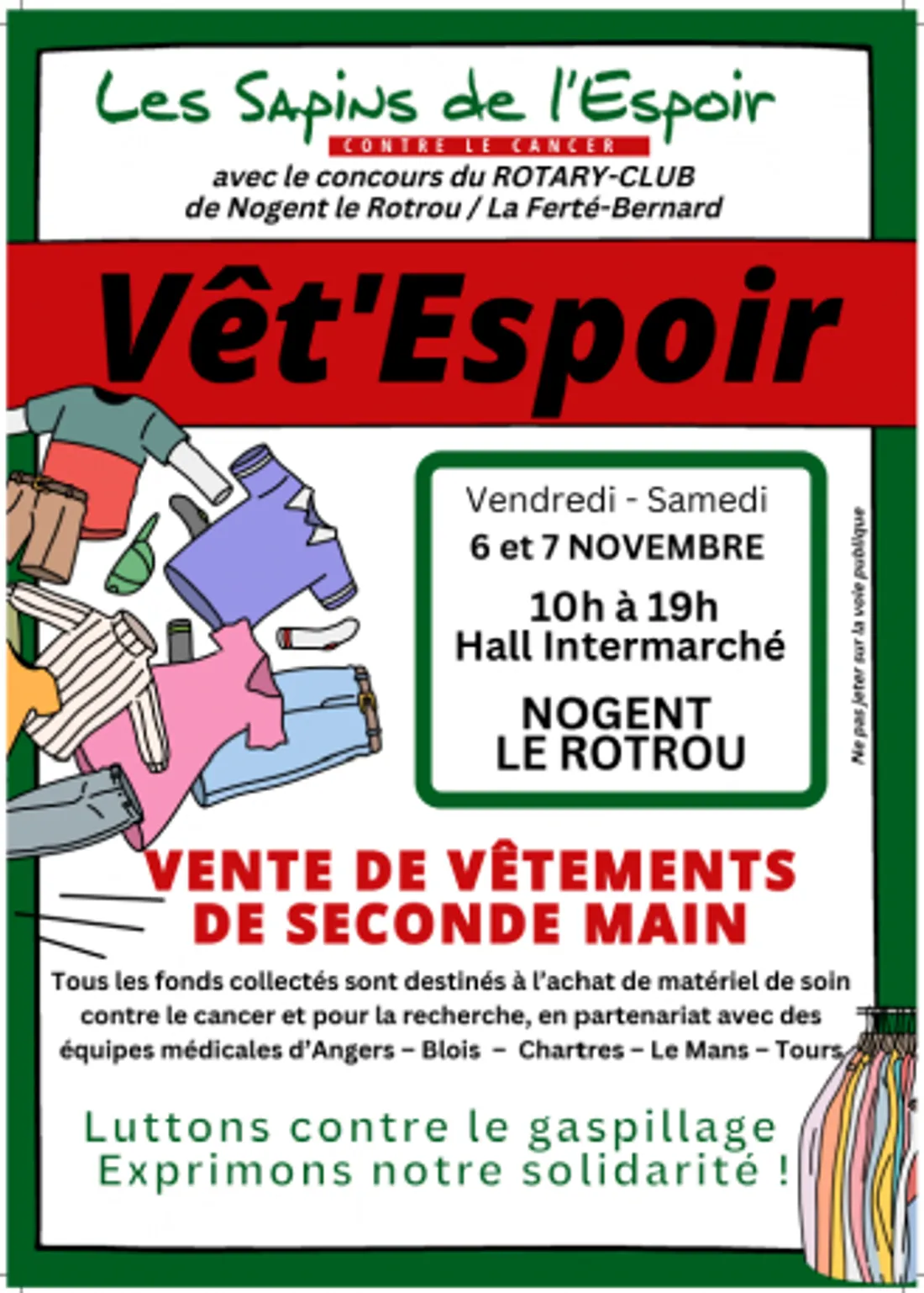 NOGENT-LE-ROTROU - Vêt'Espoir des Sapins de l'Espoir