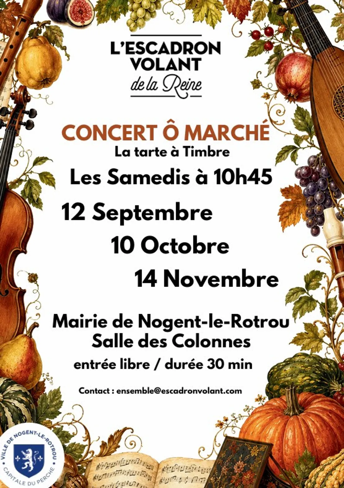 NOGENT-LE-ROTROU - Concert ô marché 