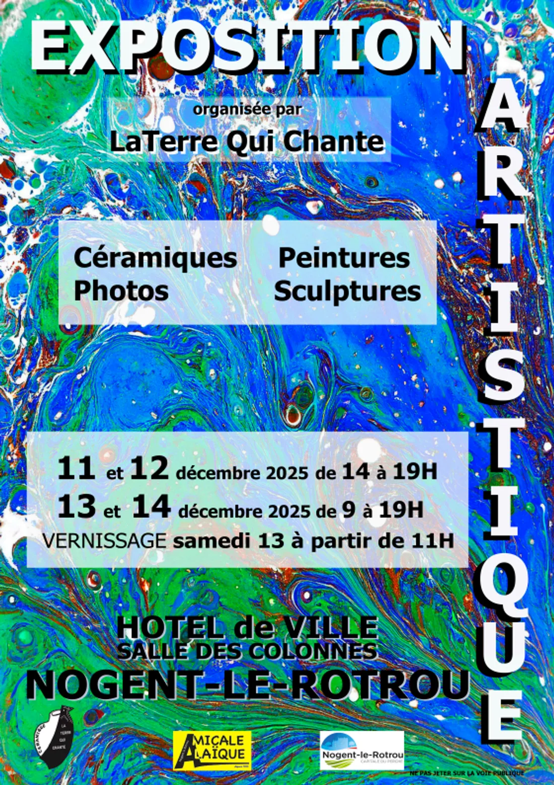 NOGENT-LE-ROTROU - Exposition artistique de La Terre Qui Chante