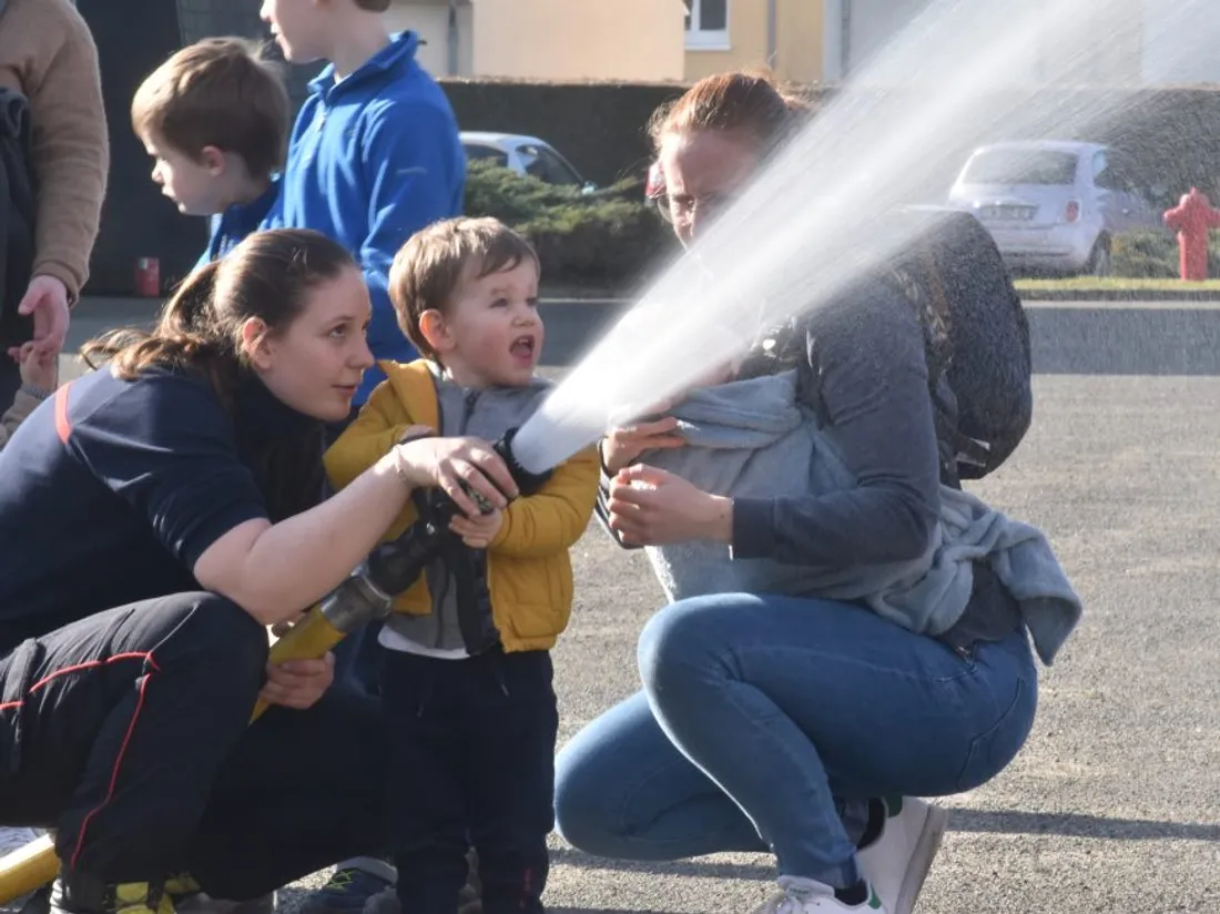 NOGENT-LE-ROTROU - Visite de la caserne de pompier