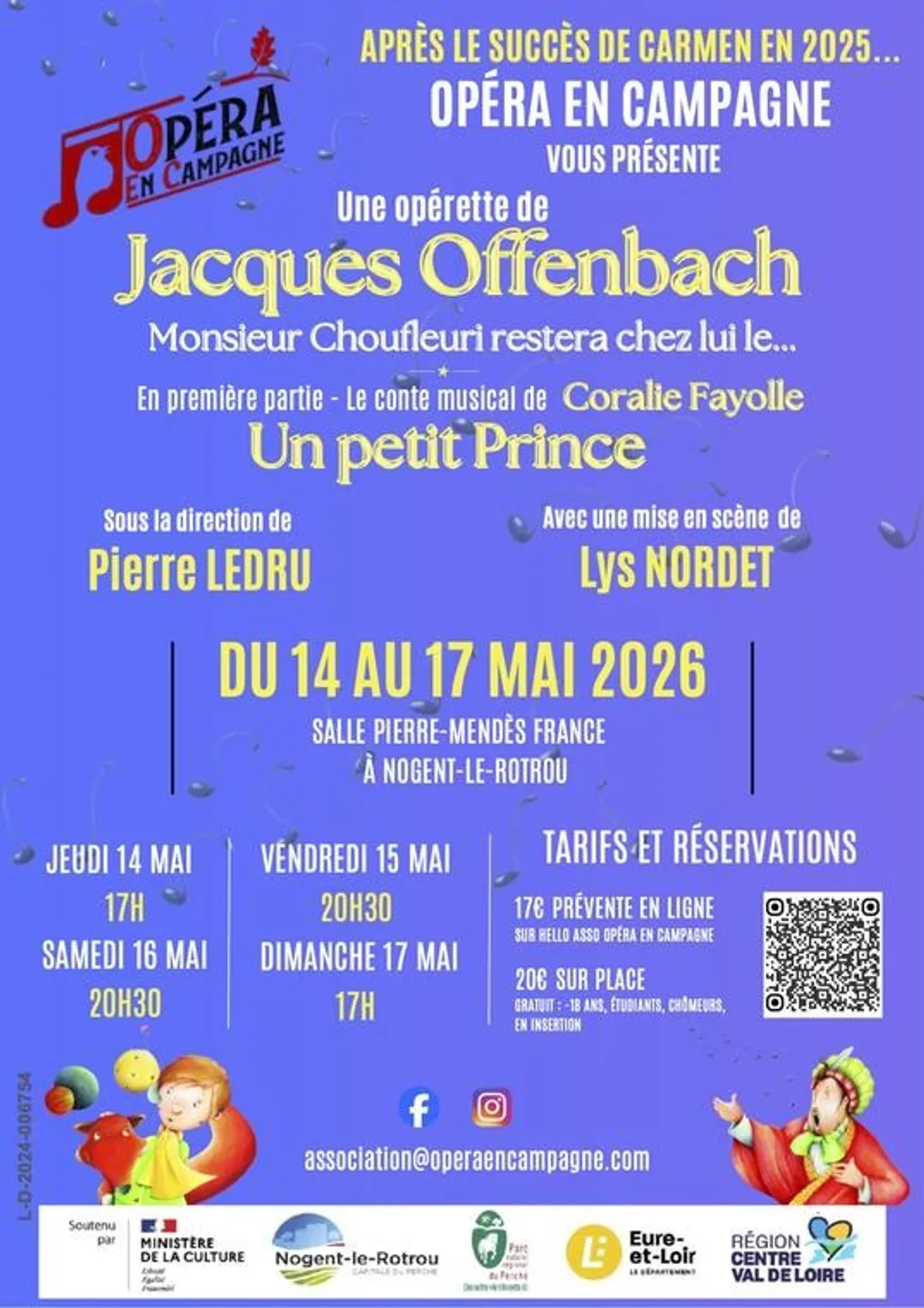 NOGENT-LE-ROTROU - Un Petit Prince et Mr Choufleuri d'Offenbach