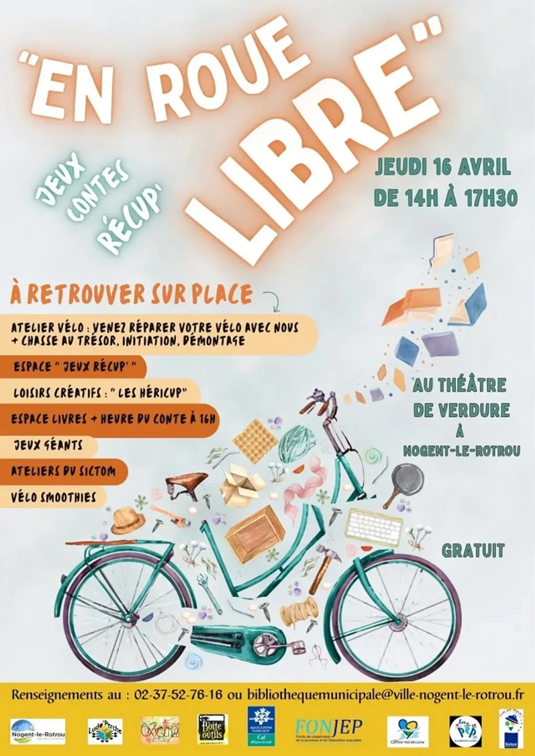 NOGENT-LE-ROTROU - L'Après-midi en roue libre