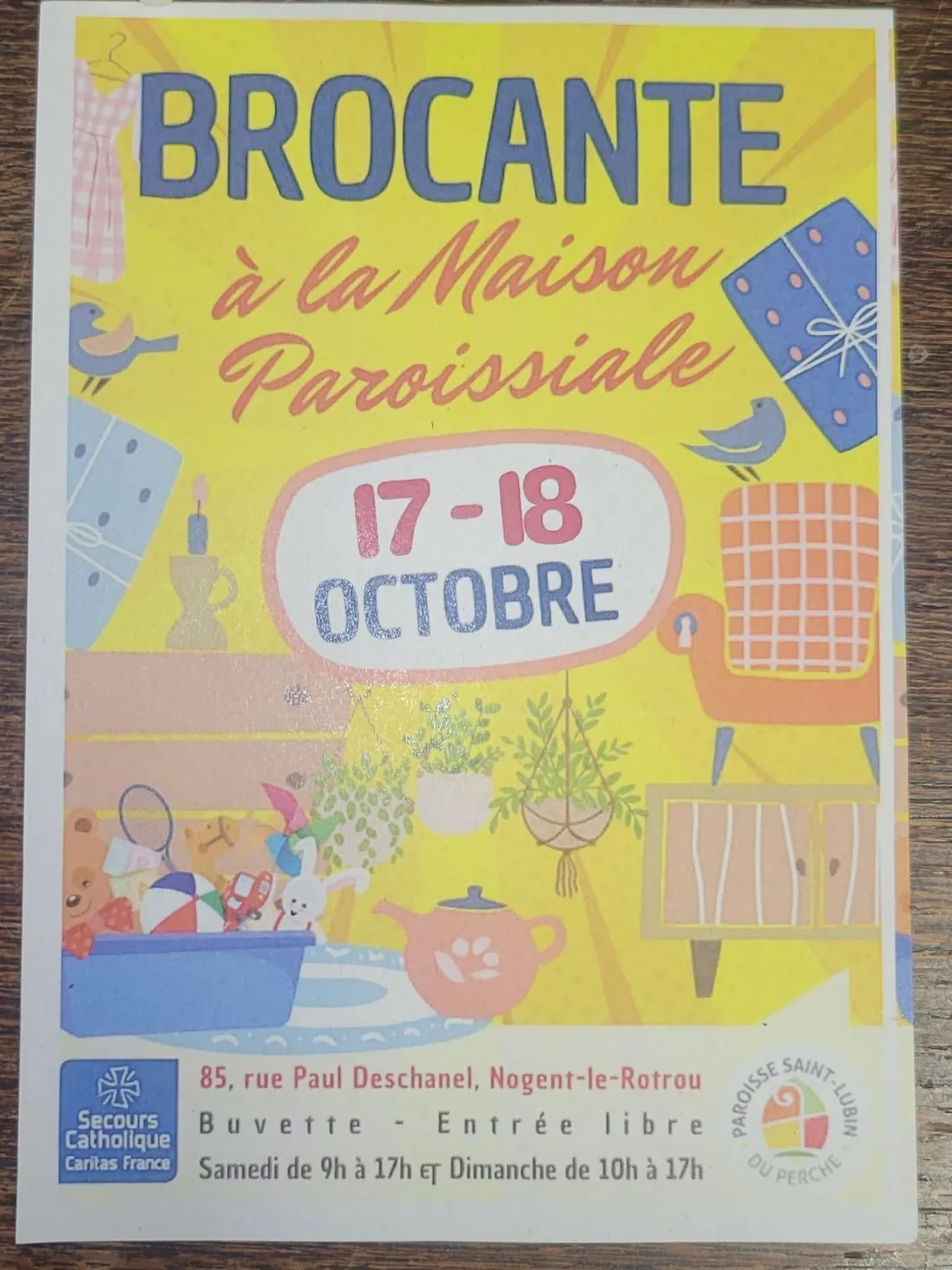 NOGENT-LE-ROTROU - Brocante à la Maison Paroissiale