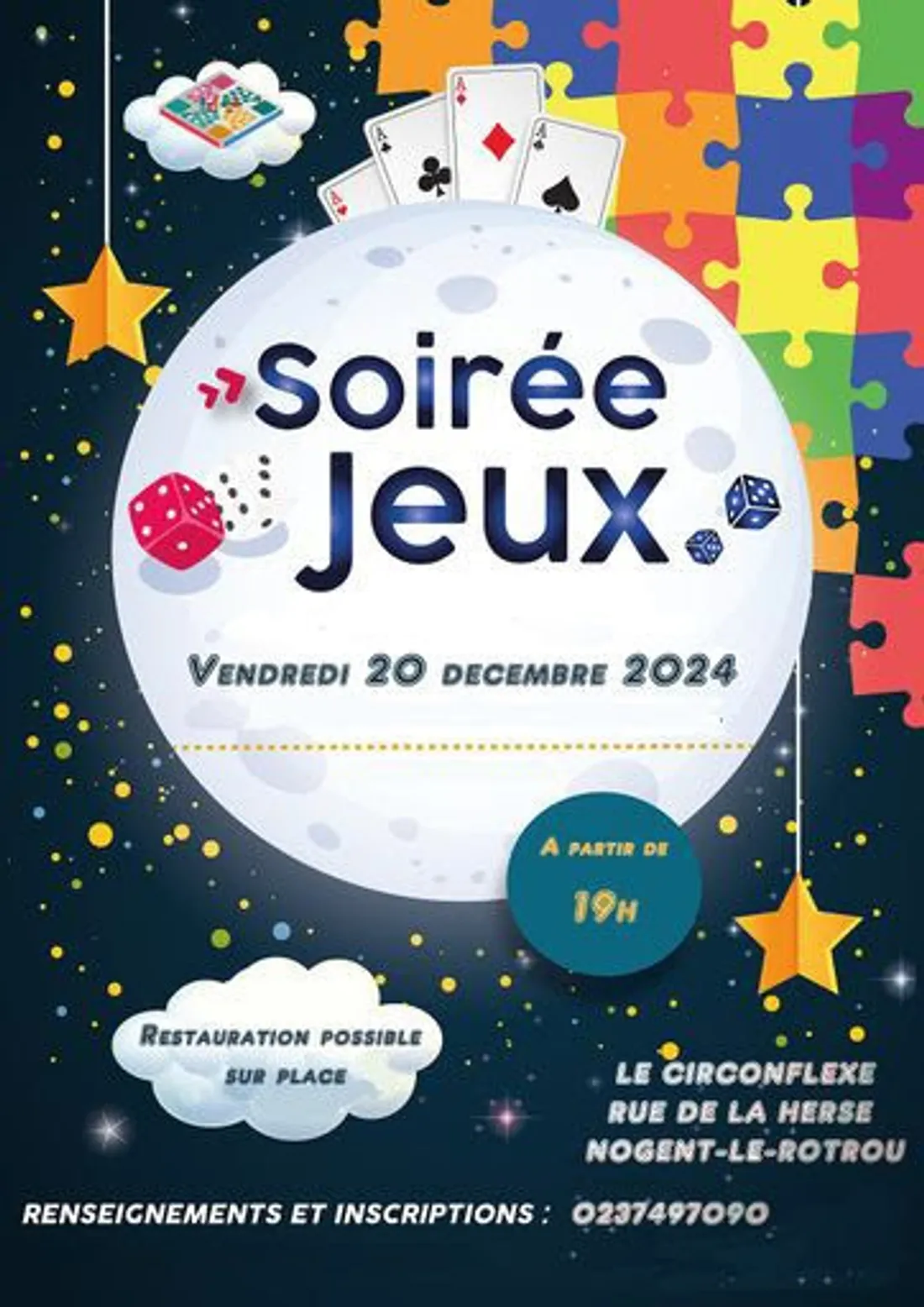 NOGENT-LE-ROTROU - Soirée jeux