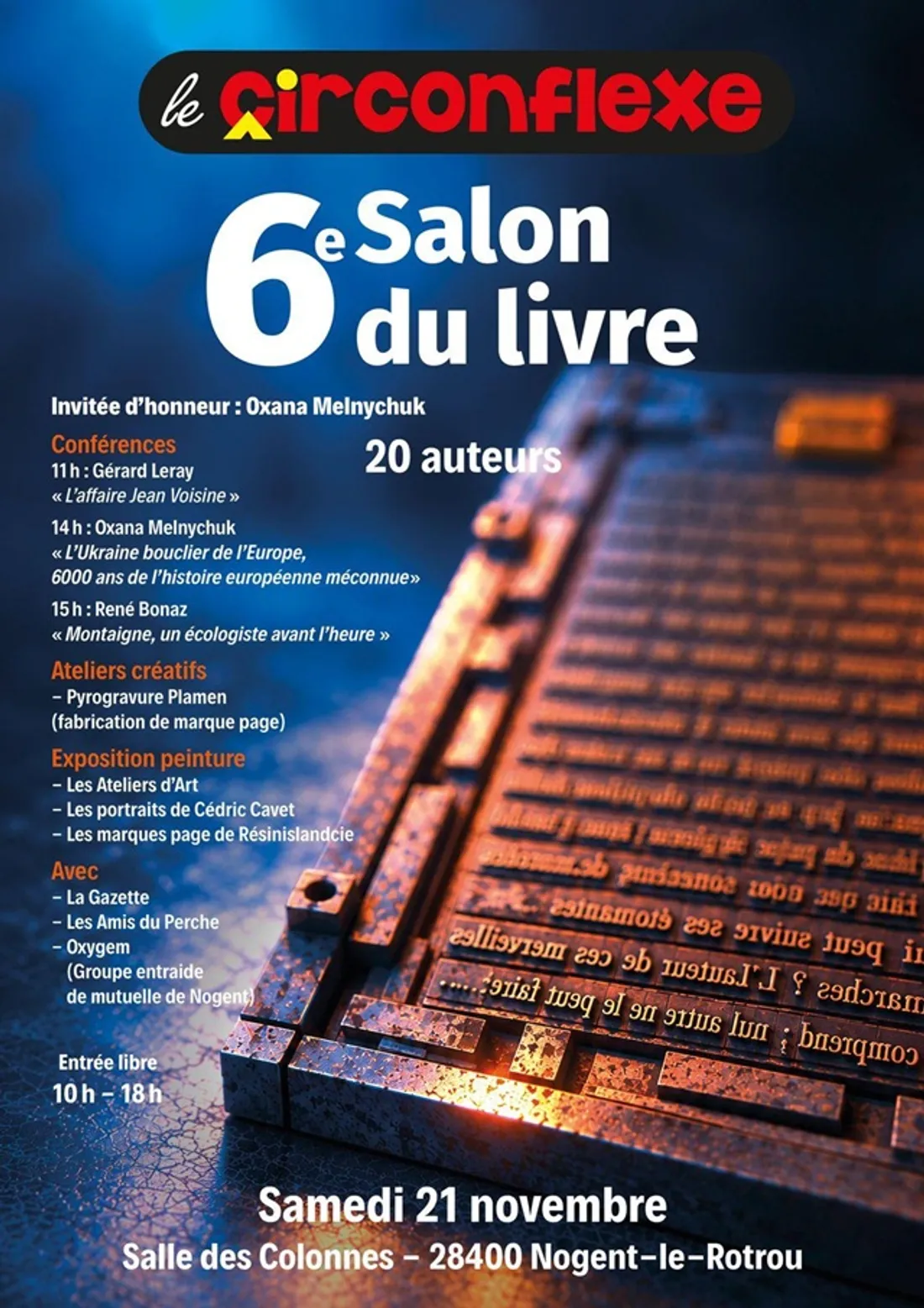 NOGENT-LE-ROTROU - Salon du livre