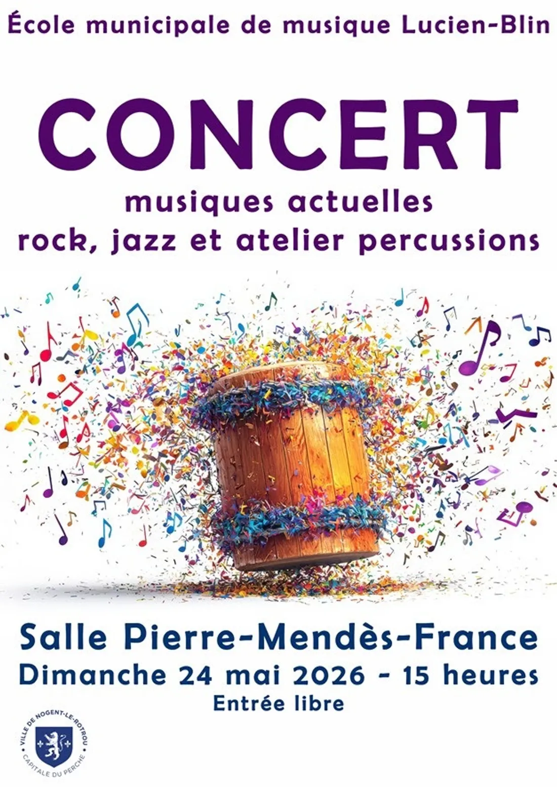 NOGENT-LE-ROTROU - Concert de musiques actuelles