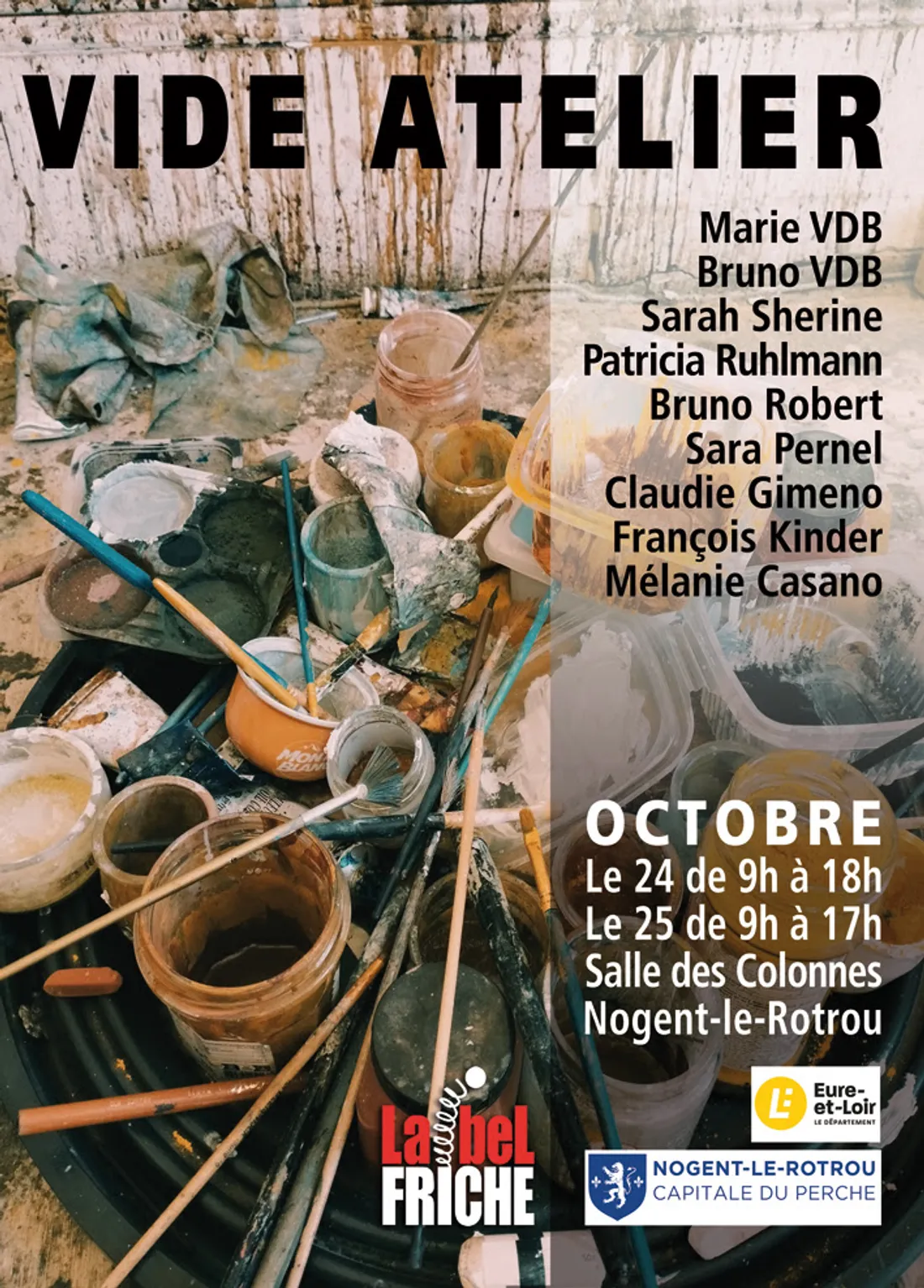 NOGENT-LE-ROTROU - Vide atelier de Label Friche