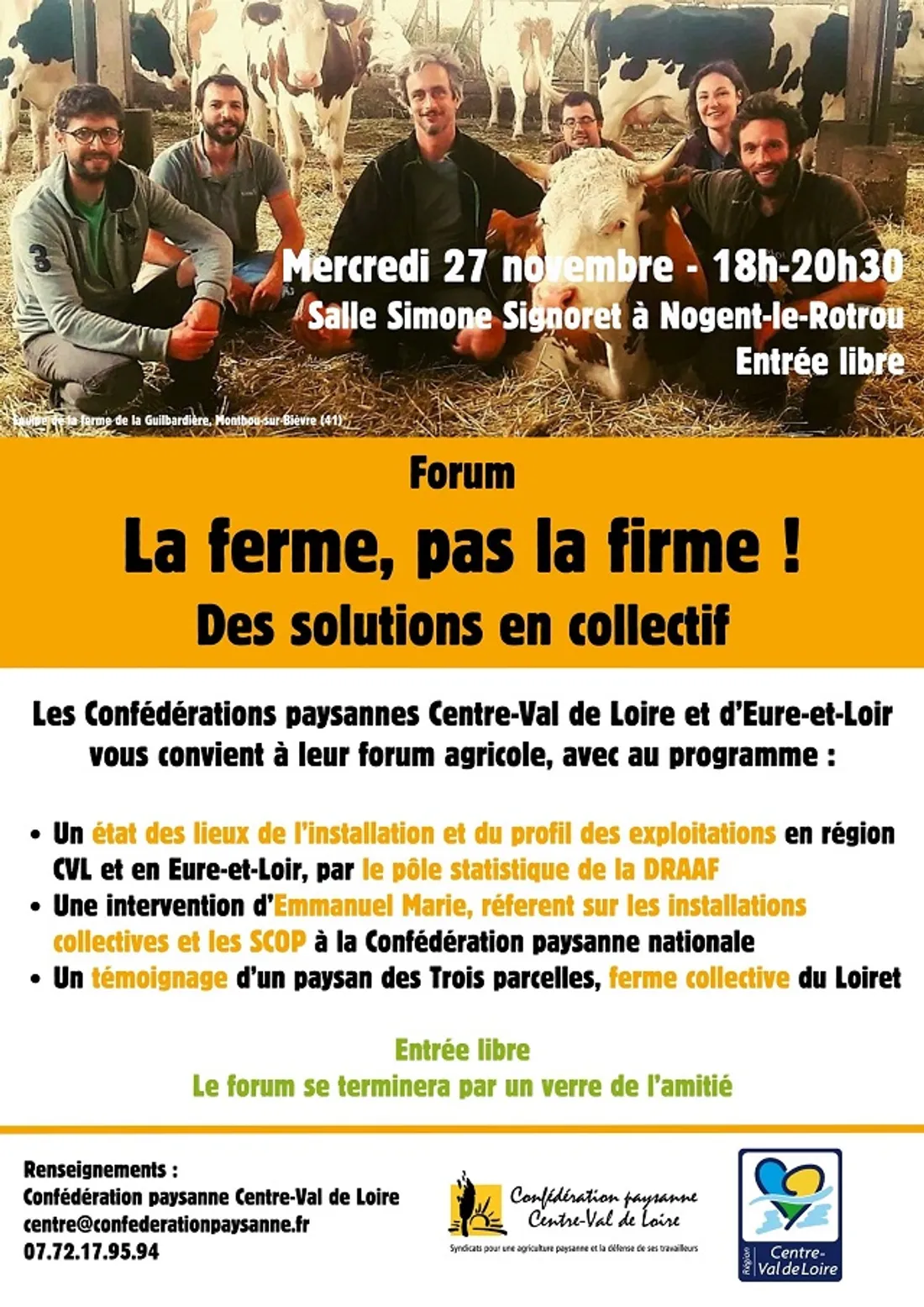 NOGENT-LE-ROTROU - Forum : La ferme, pas la firme !