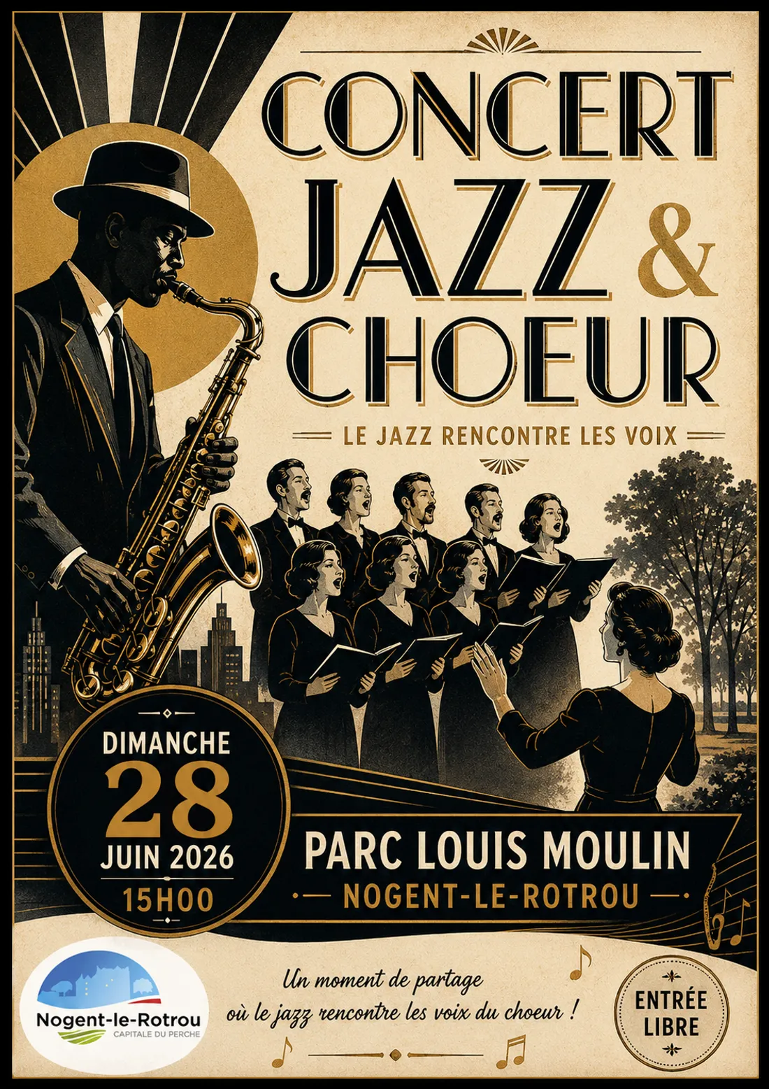 NOGENT-LE-ROTROU - Concert jazz et chœur