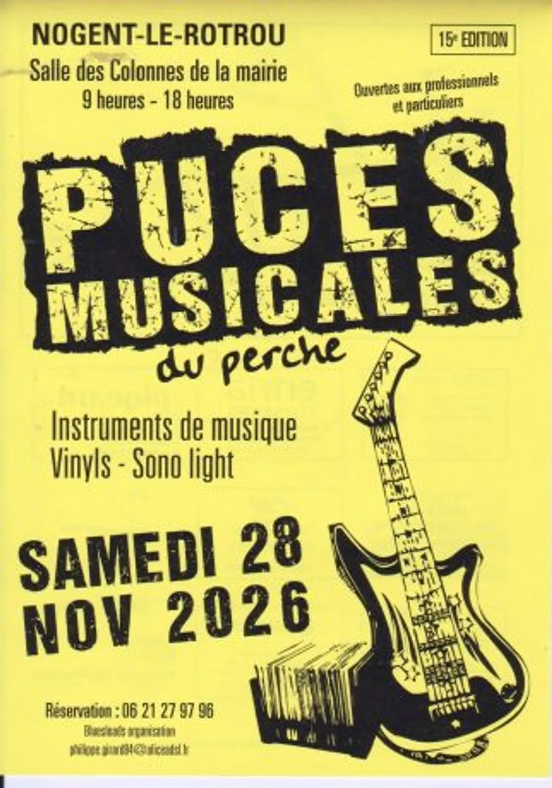 NOGENT-LE-ROTROU - Les Puces musicales du Perche