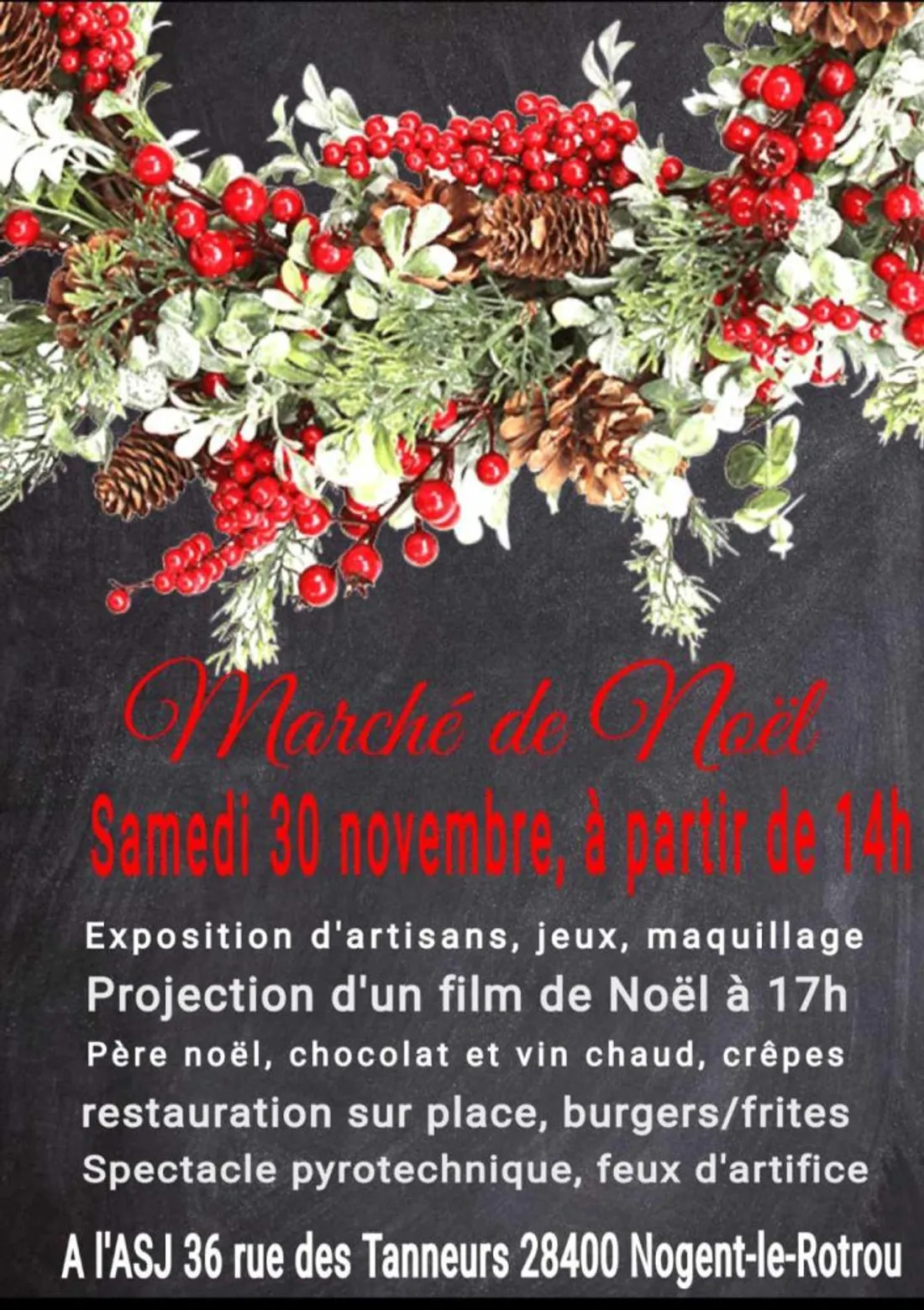NOGENT-LE-ROTROU - Marché de Noël à l'ASJ