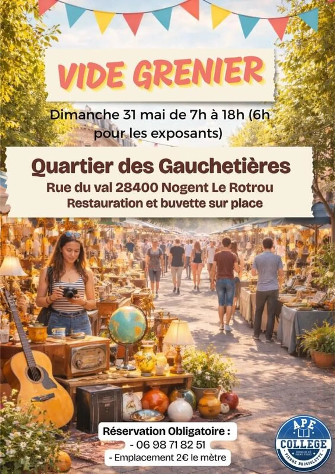 NOGENT-LE-ROTROU – Vide-greniers quartier des Gauchetières