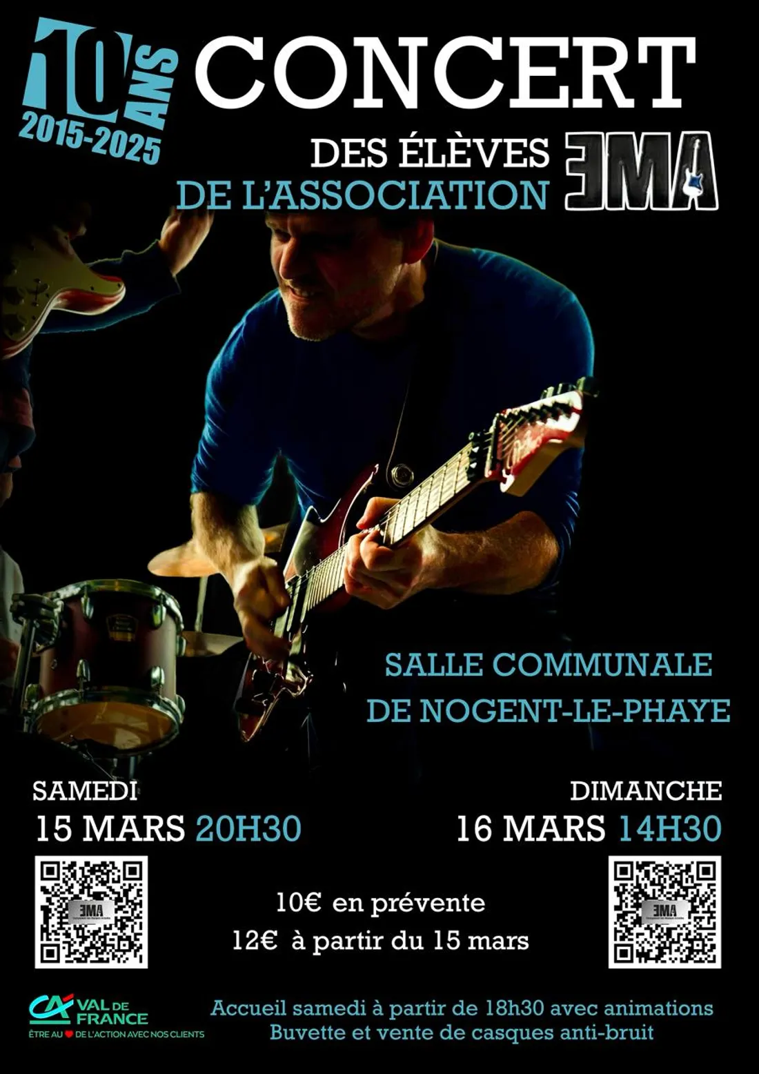 NOGENT-LE-PHAYE - Concert des Élèves de l'association EMA