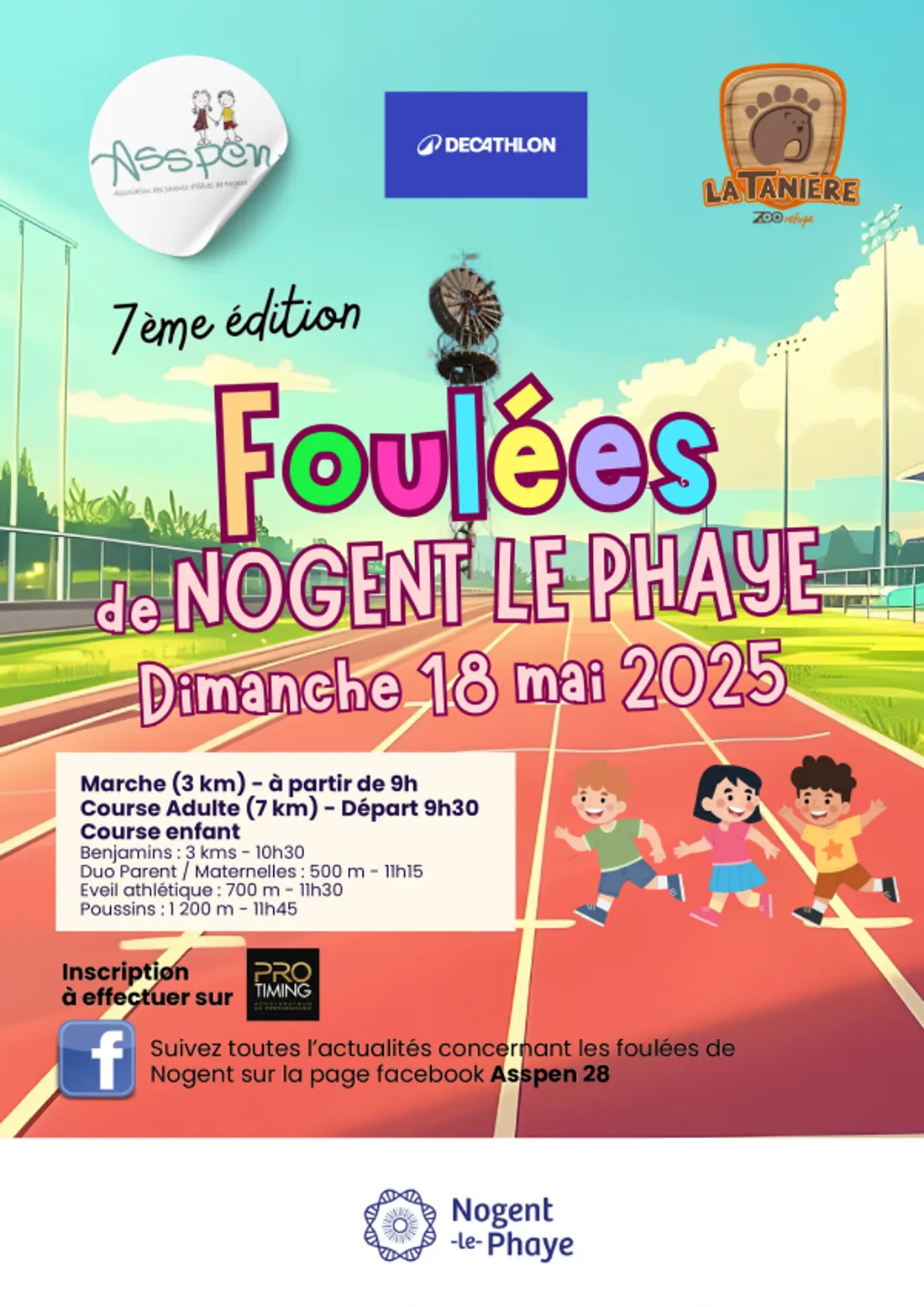 NOGENT-LE-PHAYE - 7e édition des Foulées de Nogent-le-Phaye