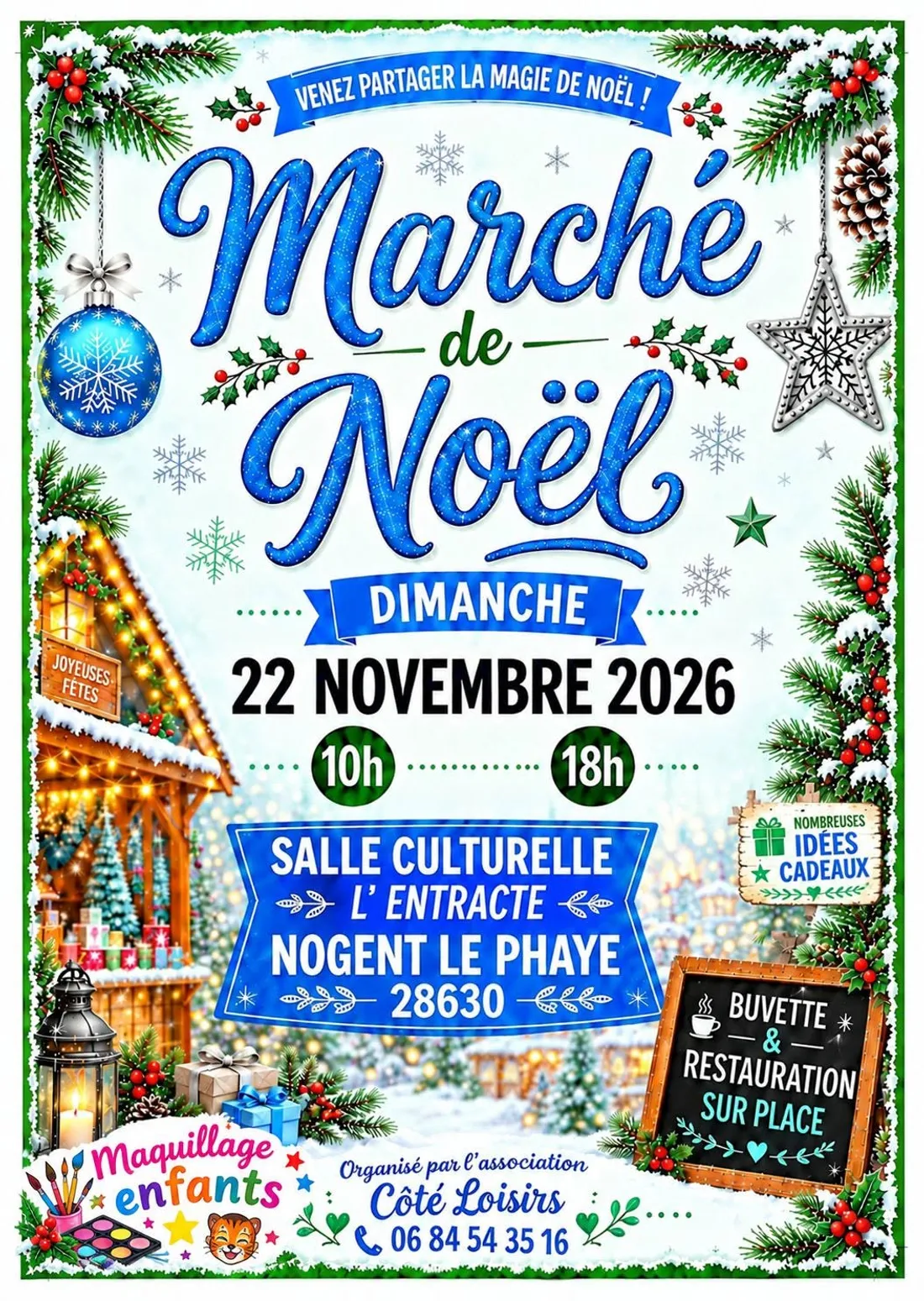 NOGENT-LE-PHAYE - Marché de Noël