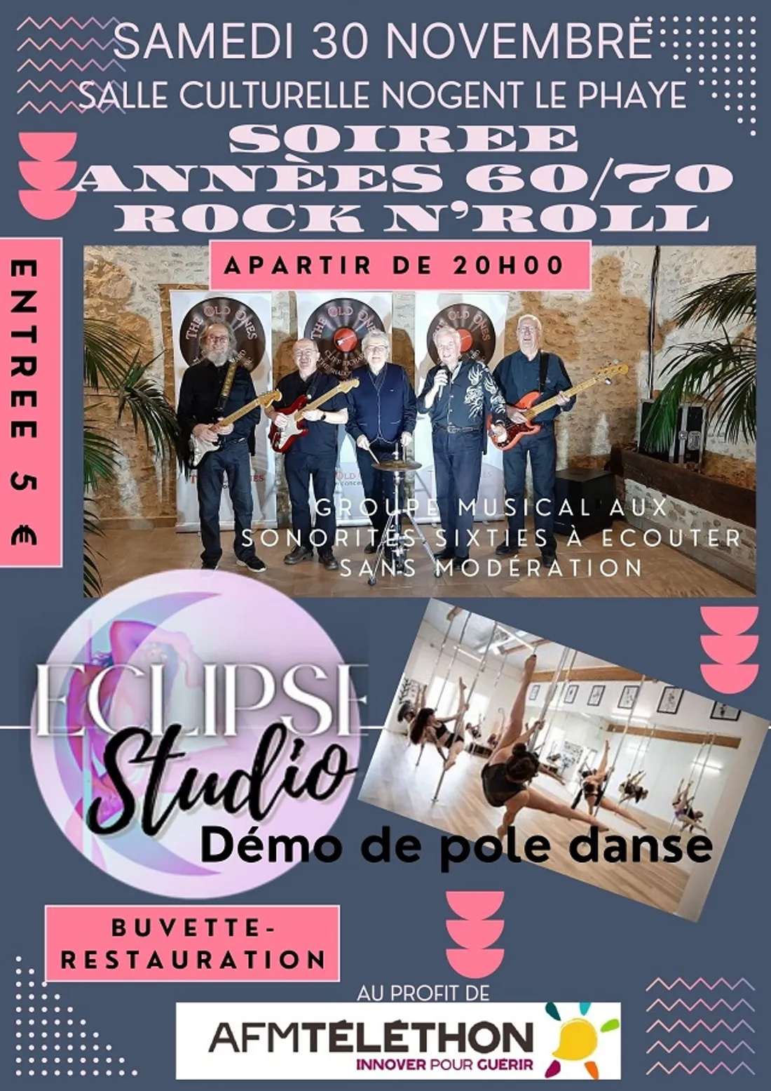 NOGENT-LE-PHAYE - Soirée année 60/70 Rock n'Roll