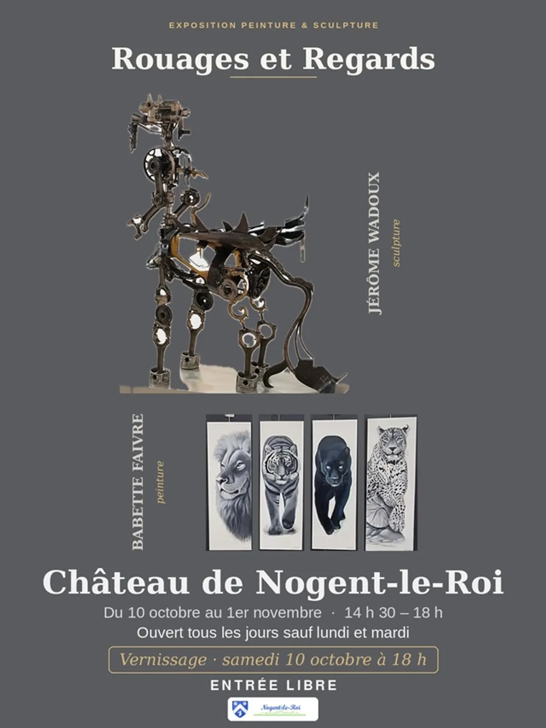 NOGENT-LE-ROI - Exposition : Rouages et Regards