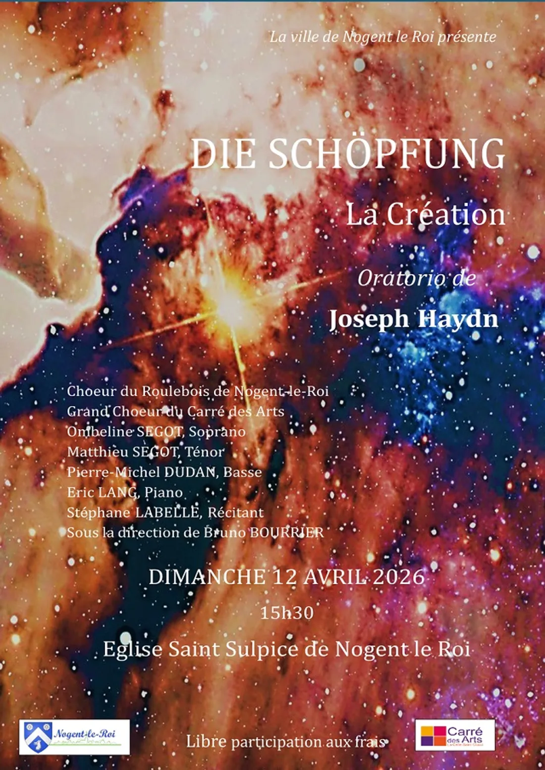 NOGENT-LE-ROI - Concert : Die Shöpfung