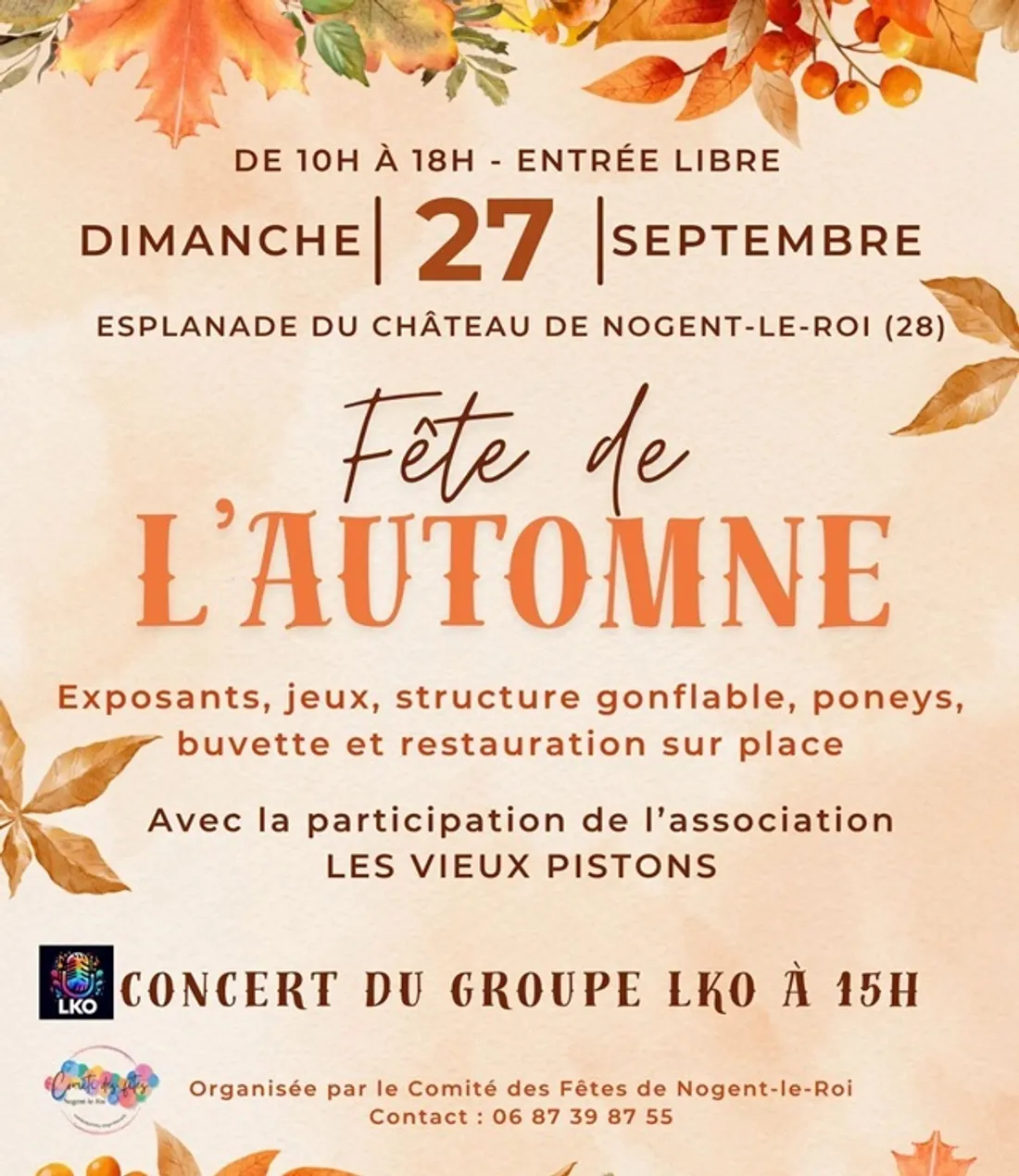 NOGENT-LE-ROI - Fête de l'automne